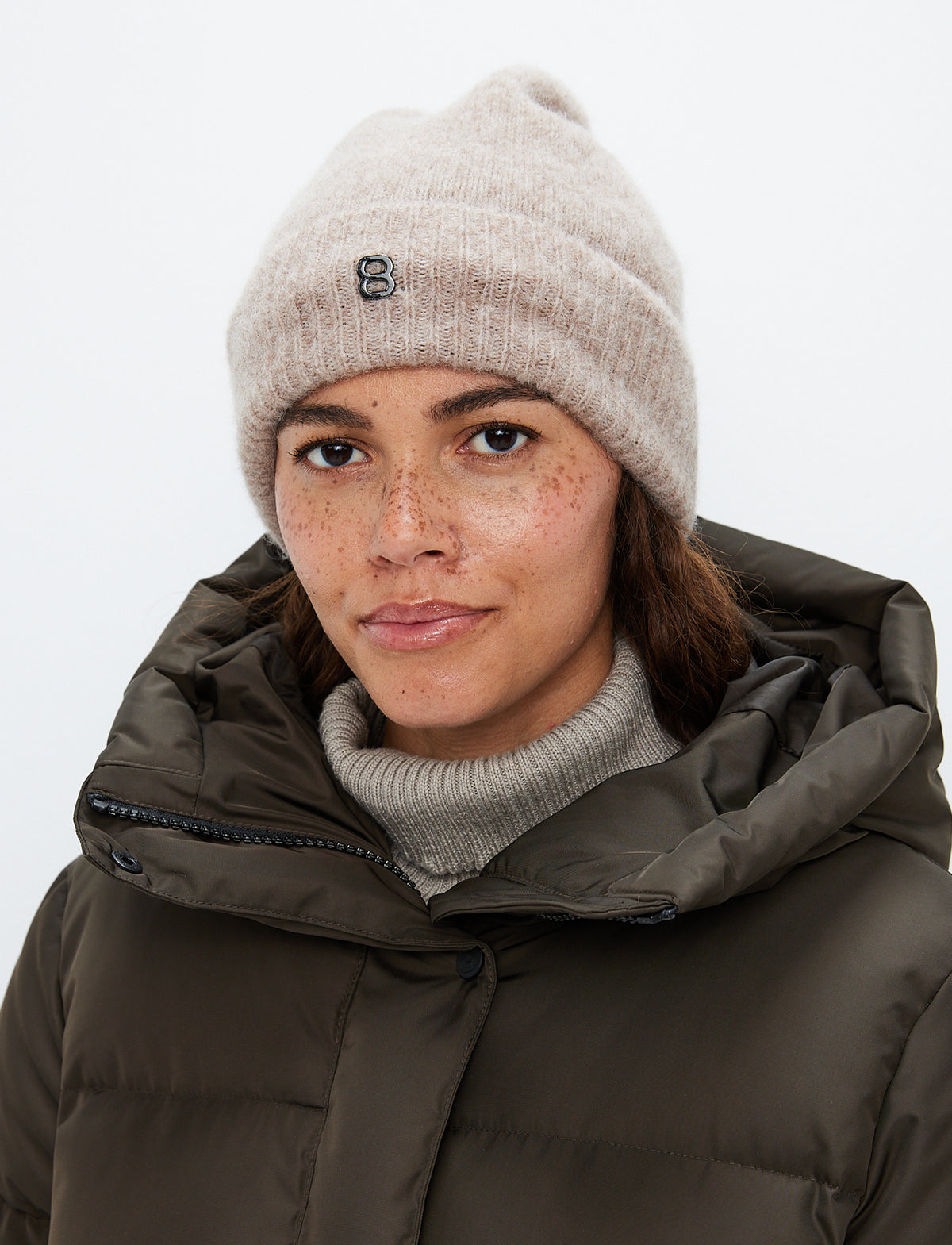 Emma Wollen Muts | Lt Beige