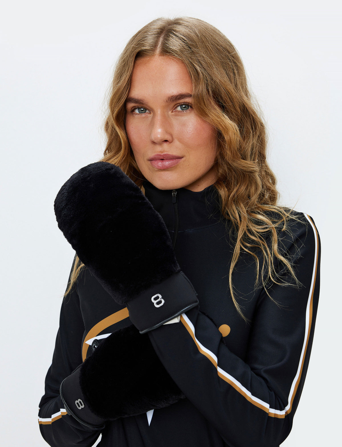 Fluffy 8 Wanten | Black