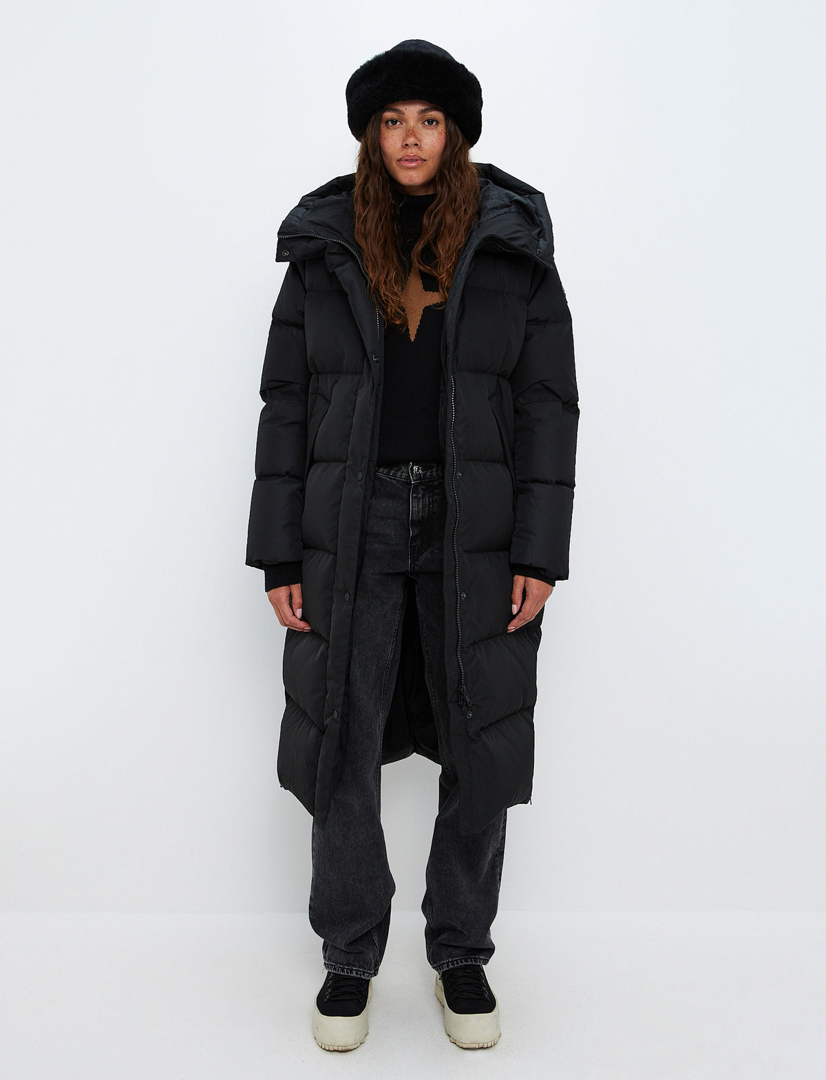 Biella Down Jacket | Black