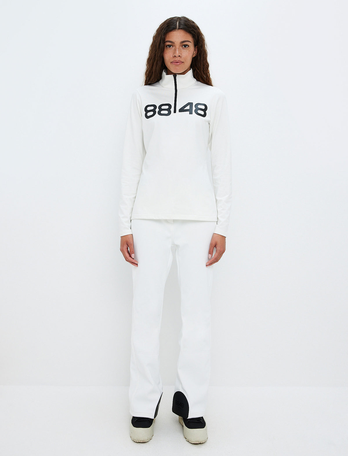 Fairlee 1/4 Zip Pullover | Blanc
