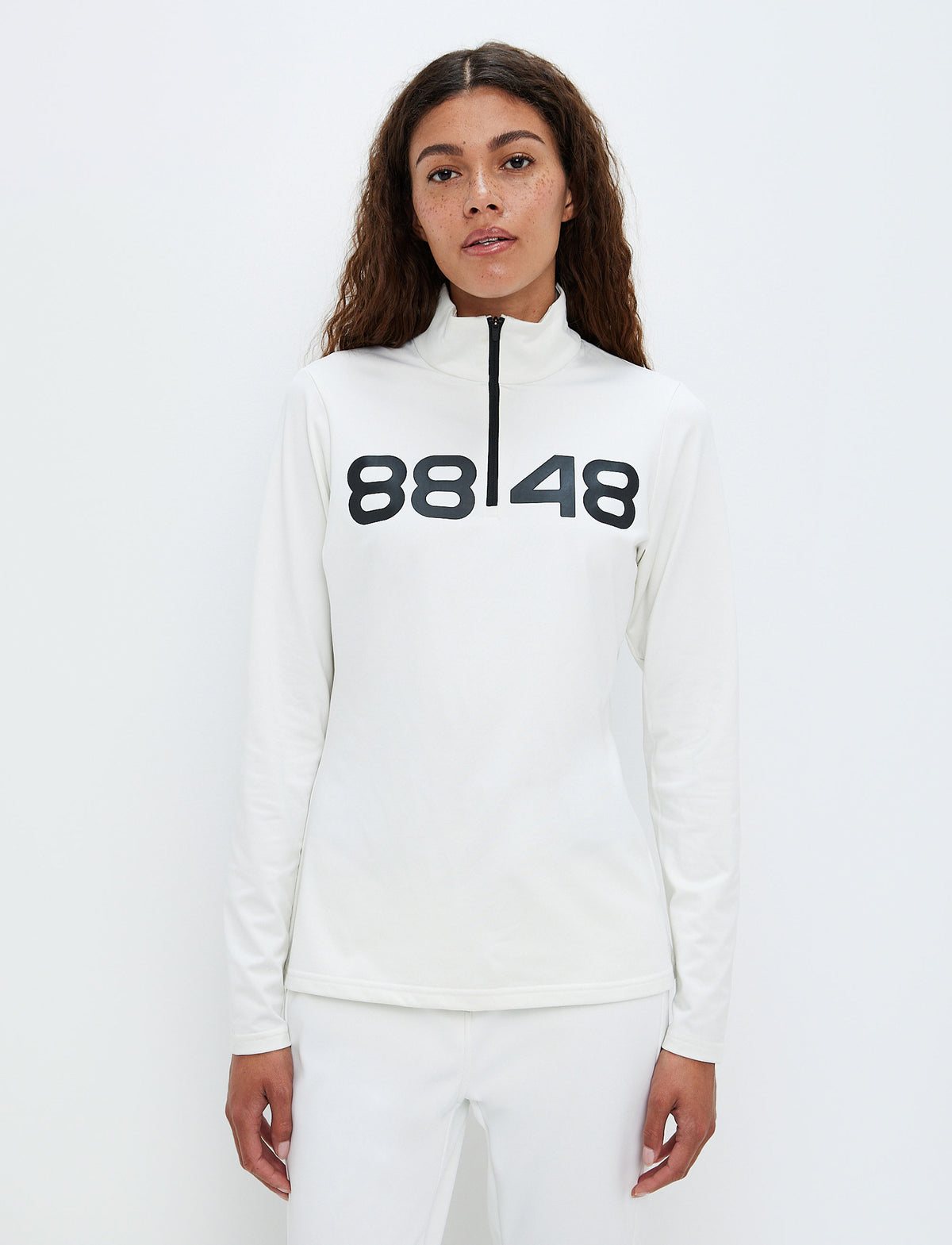 Fairlee 1/4 Zip Pully | Blanc
