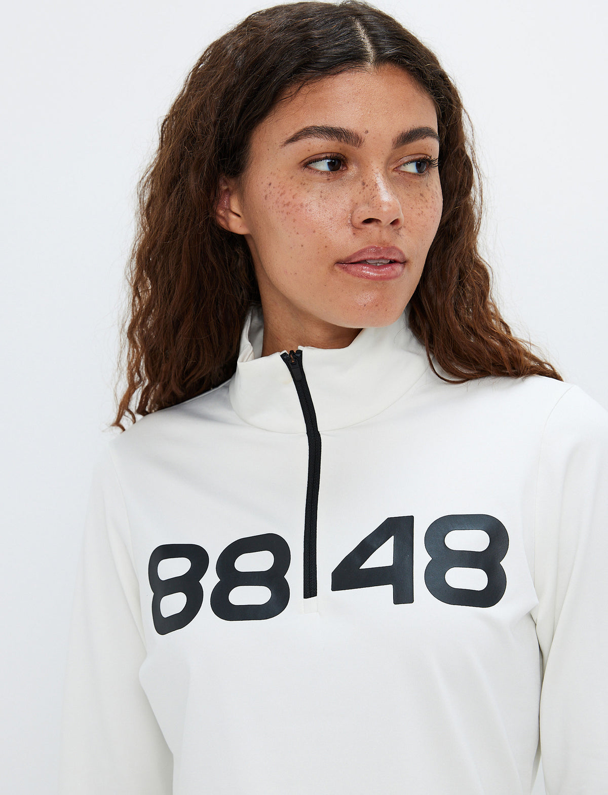 Fairlee 1/4 Zip Pullover | Blanc