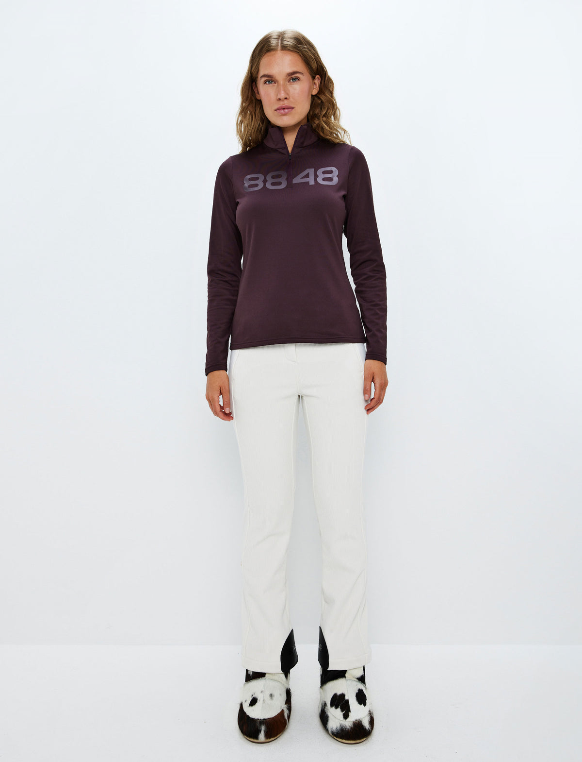 Fairlee 1/4 Zip Pully | Dk Burgundy