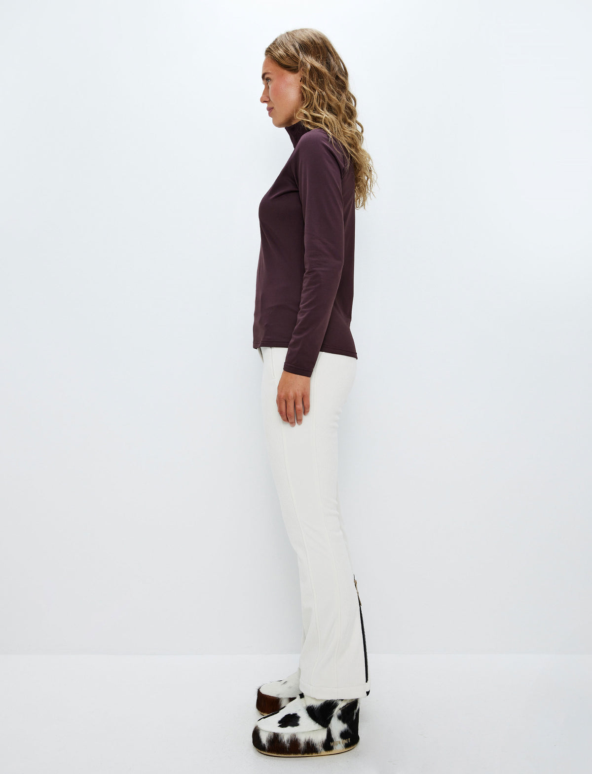 Fairlee 1/4 Zip Pully | Dk Burgundy