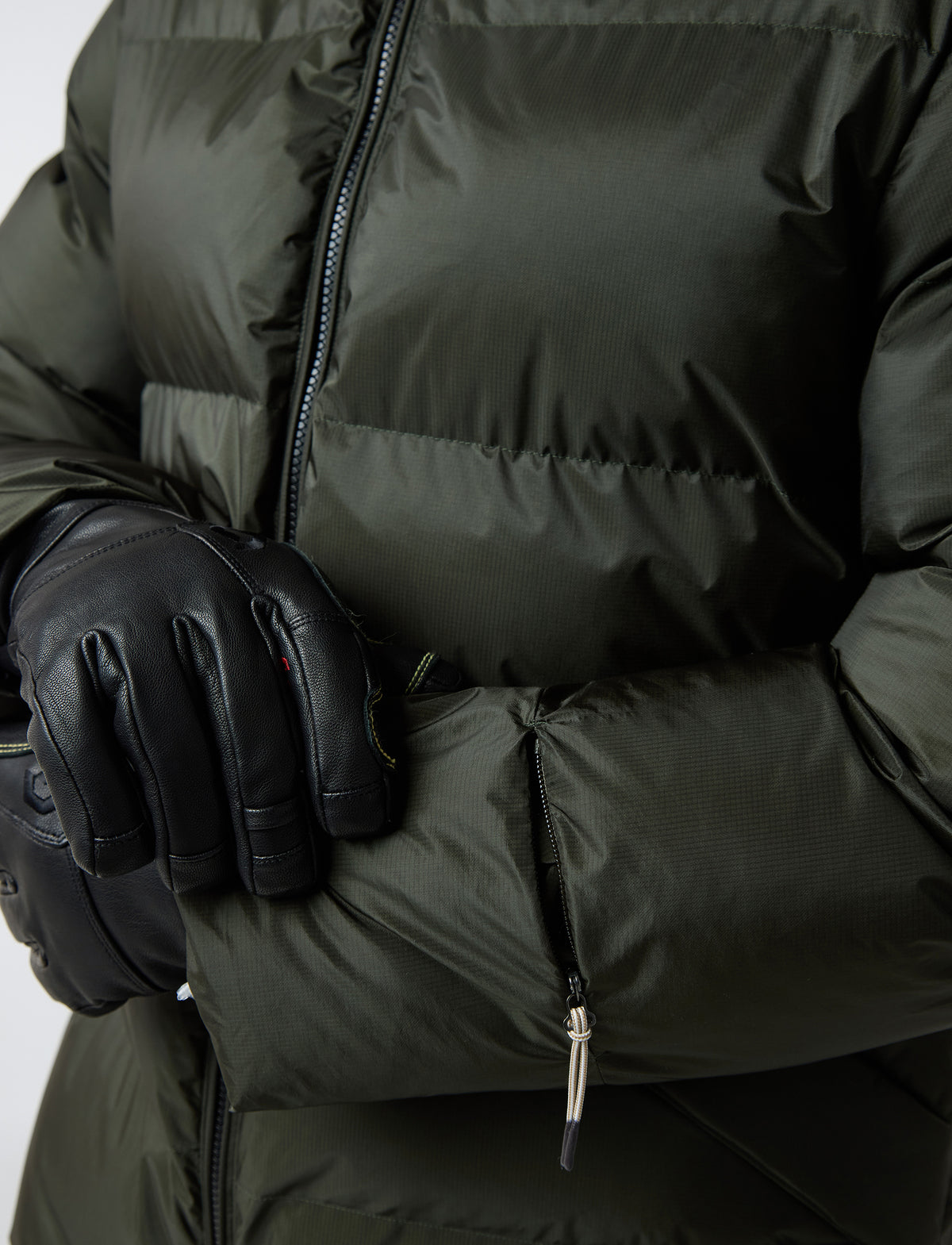 Logan Ski Puffer | Italian Green