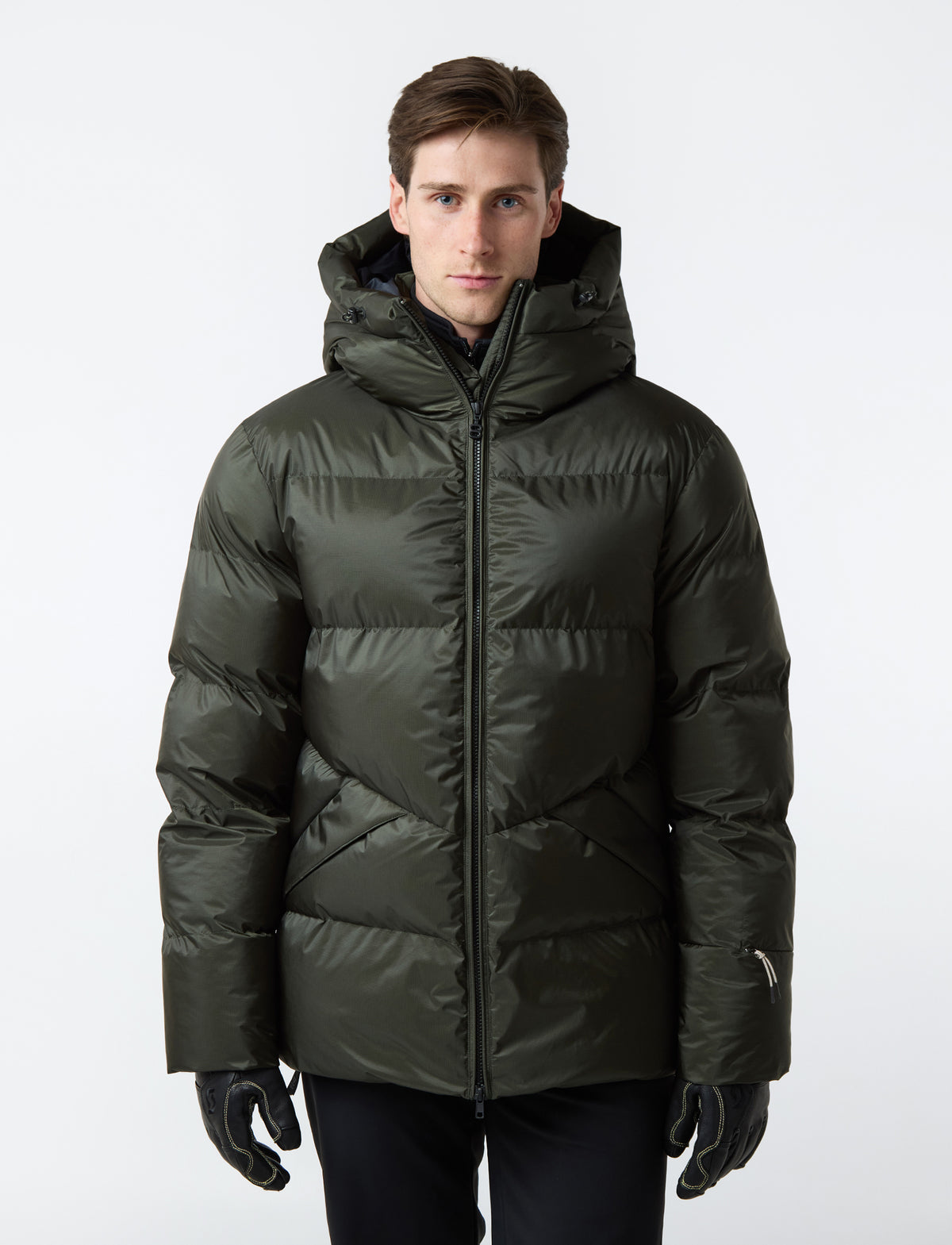 Logan Ski Puffer | Italian Green