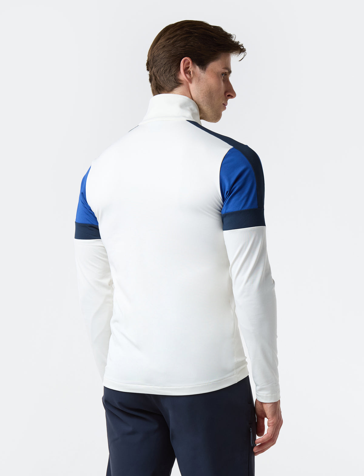 Tord 1/2 Zip Pully | Blanc