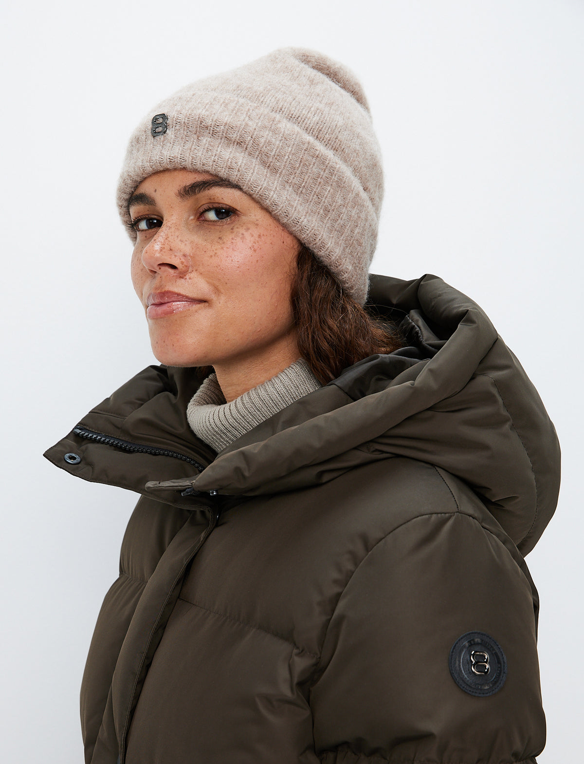 Emma Wollen Muts | Lt Beige