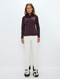 Fairlee W Sweat | Dk Burgundy