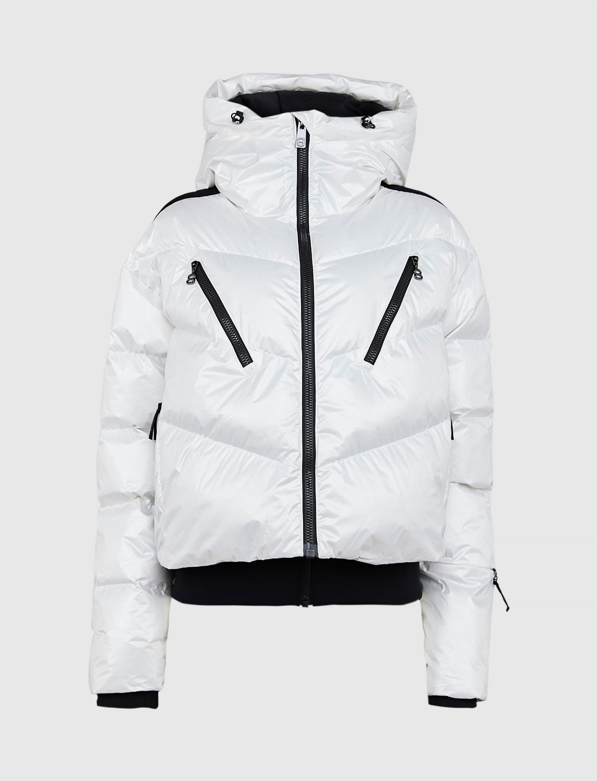 Noelle W Ski Puffer - Blanc