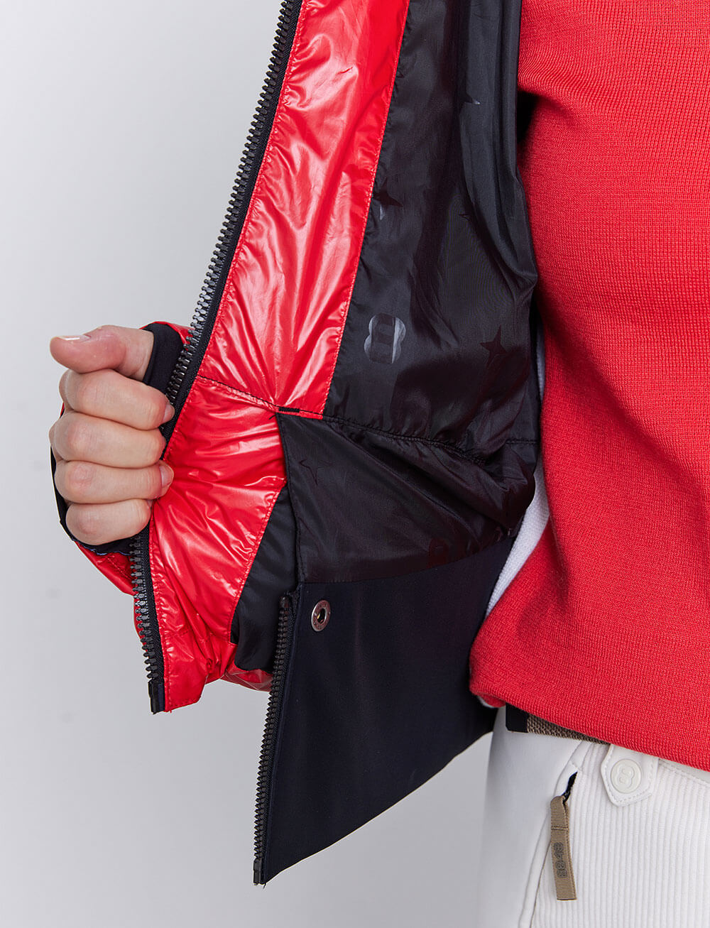 Noelle Skijas | Poinsetta Red