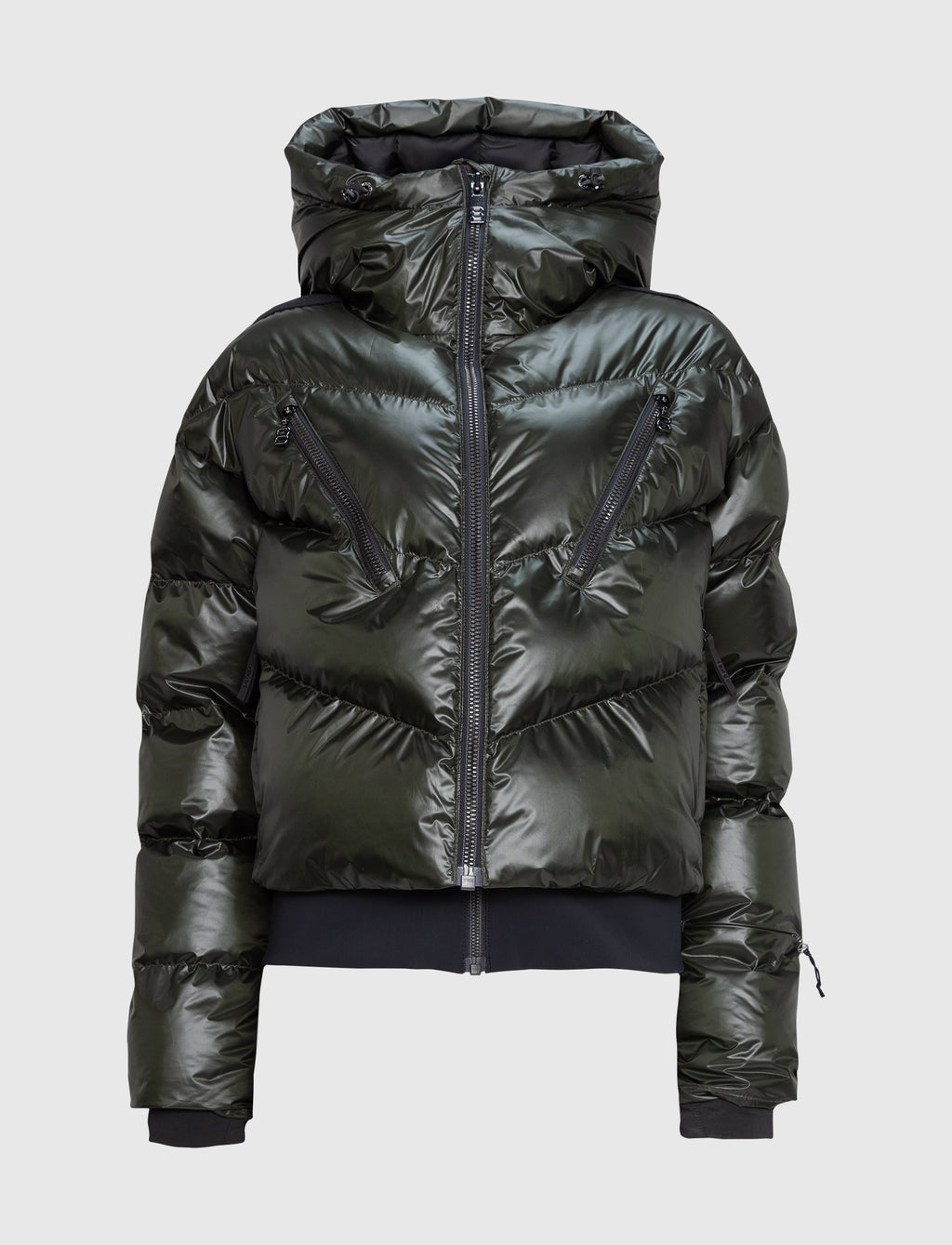 Noelle W Ski Puffer - Black