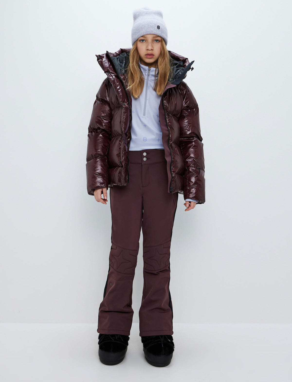 Saga Skijas | Dk Burgundy