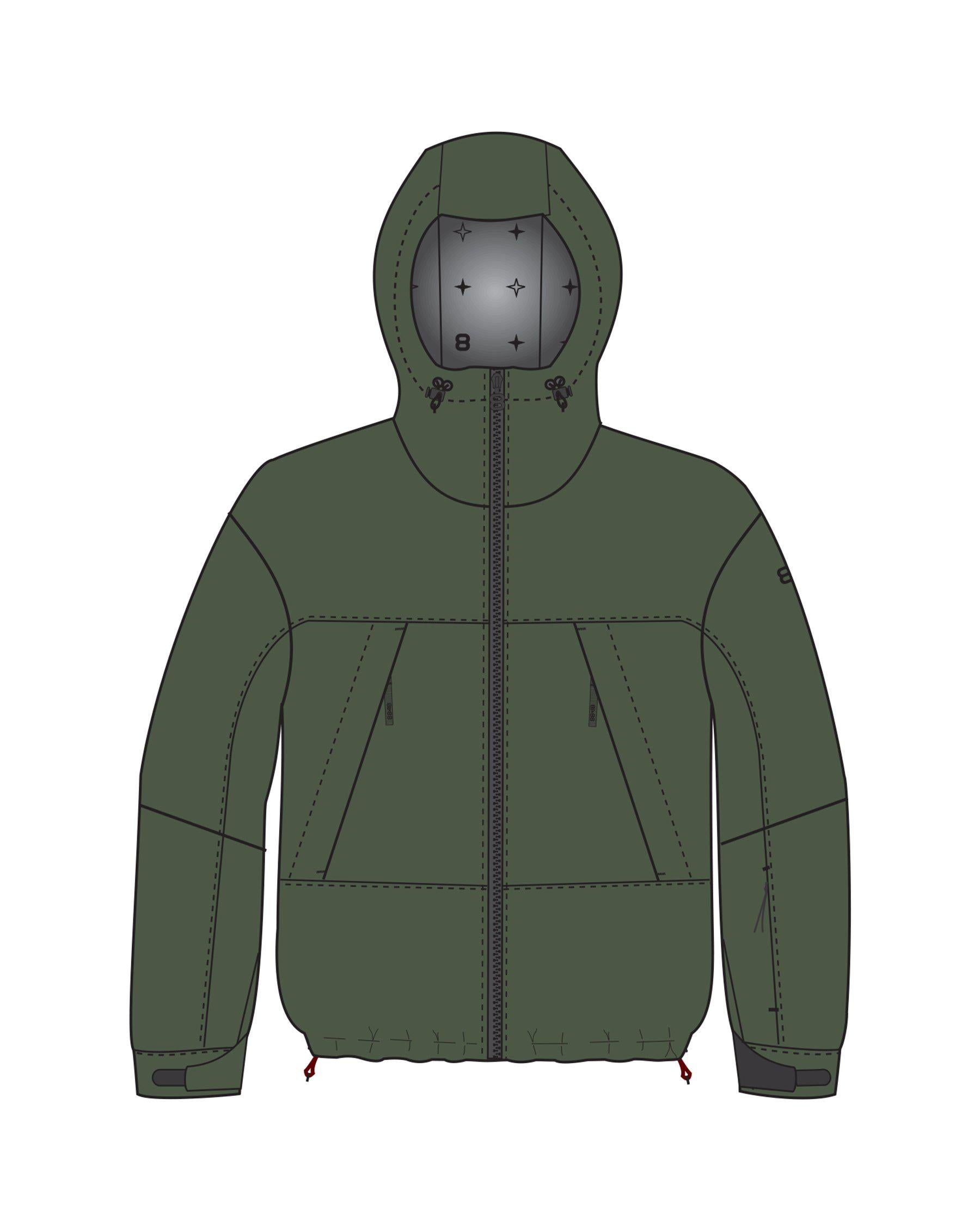 Celvin Jacket | Italian Green