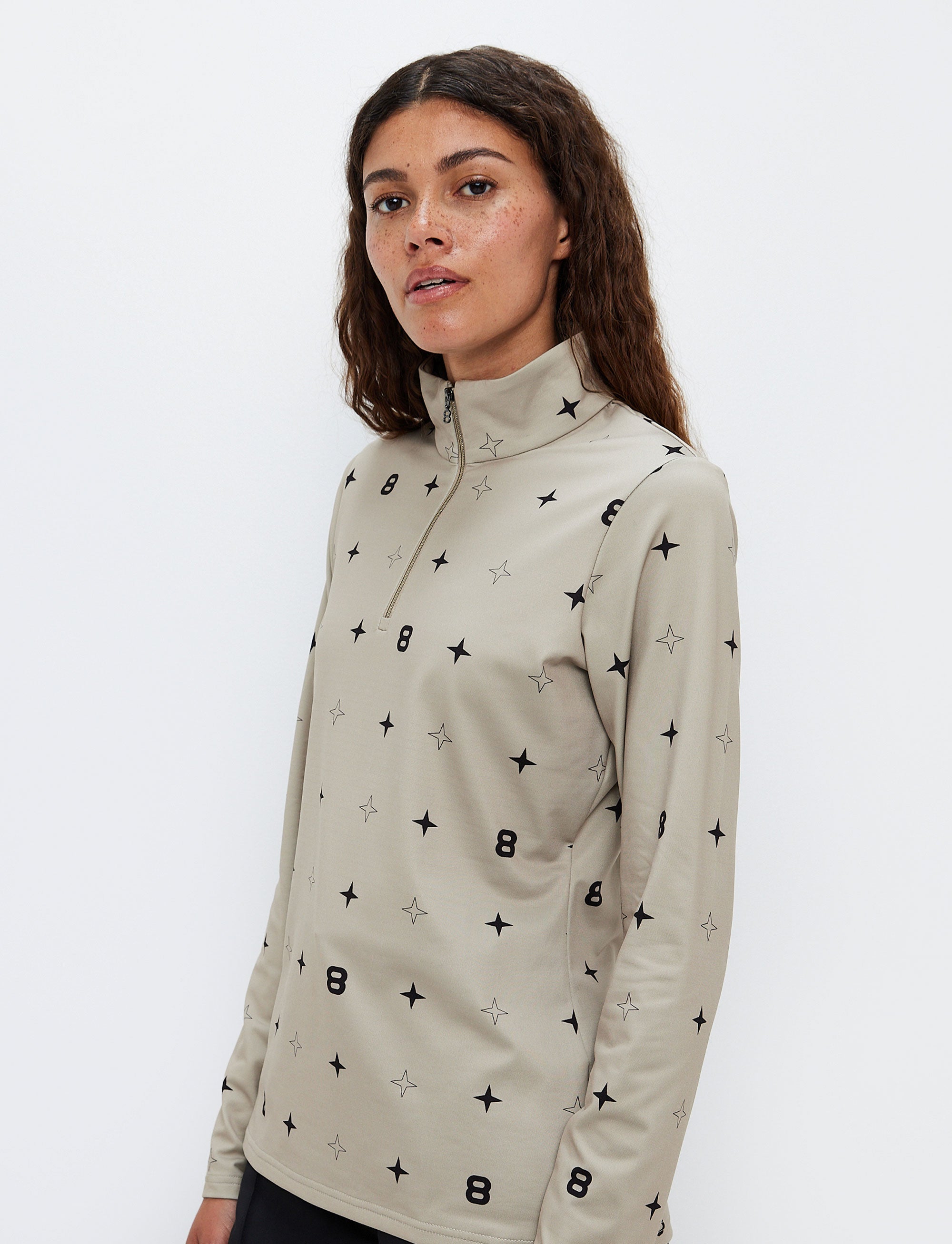 8848 Star Sweat - Lt Beige