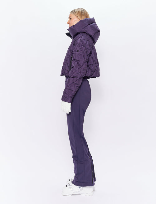 Amina W Ski Suit - Cosmos Plum
