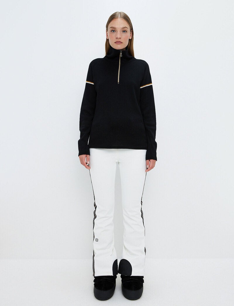 Tumblr Stripe Pants - Blanc