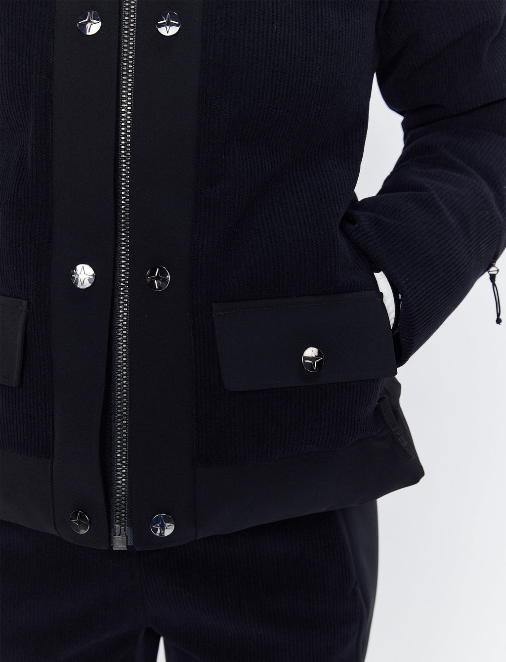 Harlow Cord Jacket - Black