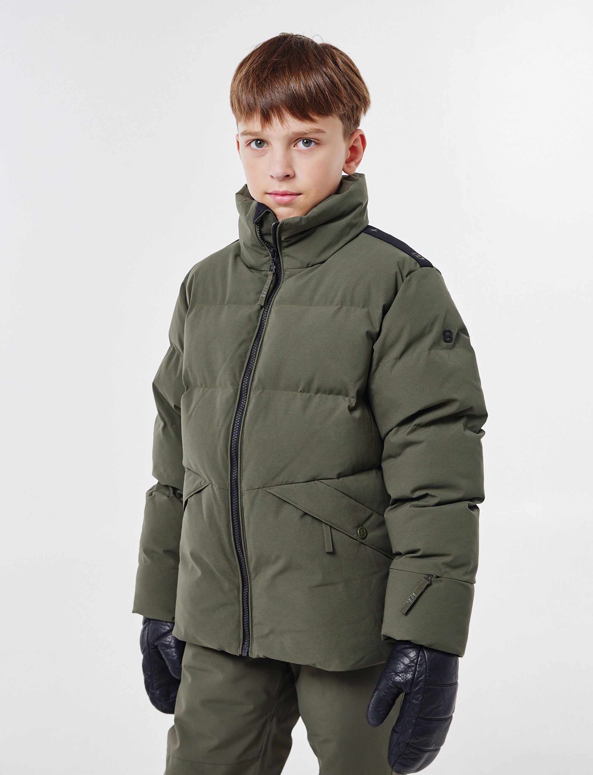 Hendrix Ski Puffer - Royal Green