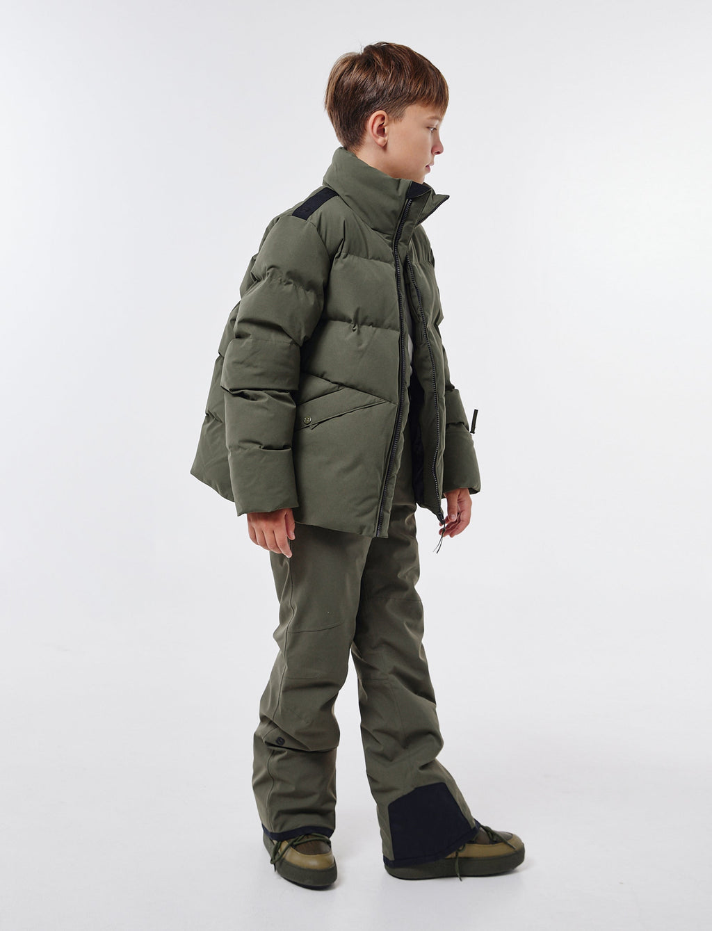 Hendrix Ski Puffer - Royal Green