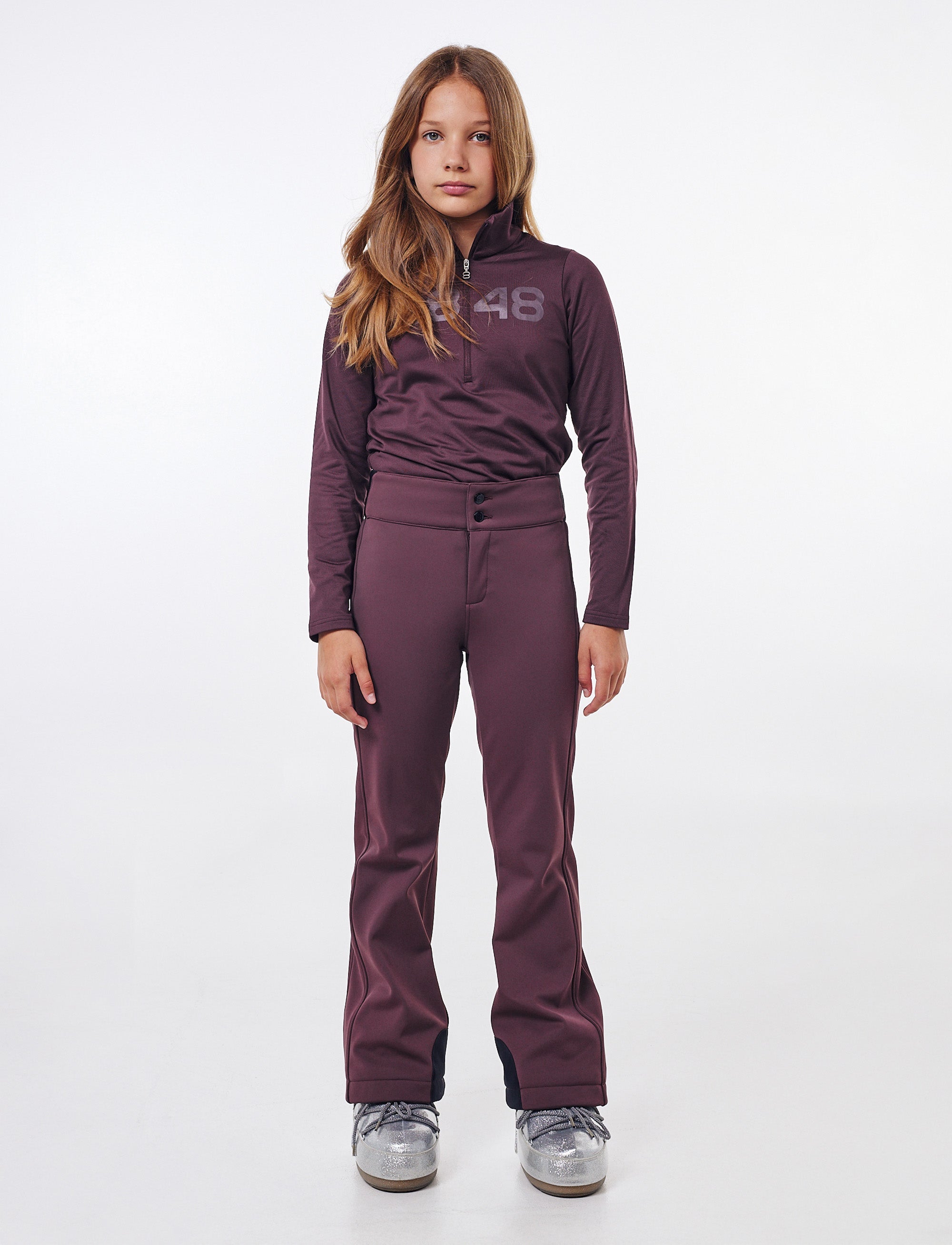 Josephine Y Ski Pant - Dk Burgundy