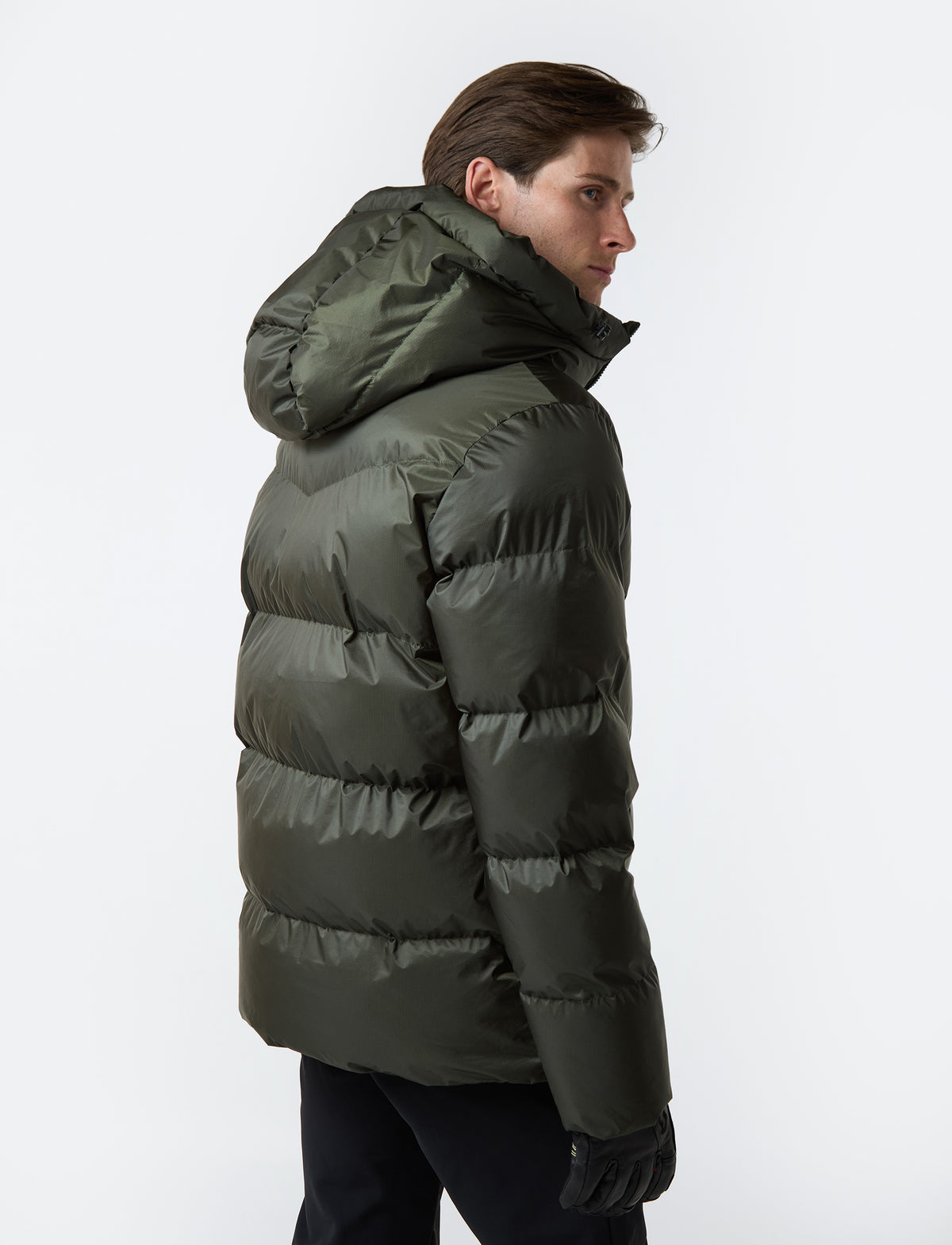 Logan Ski Puffer | Italian Green