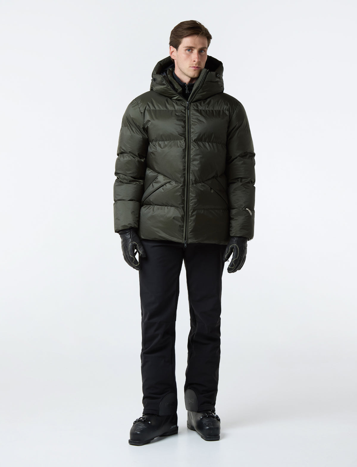 Logan Ski Puffer | Italian Green