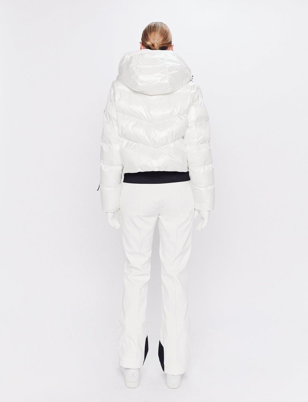 Noelle W Ski Puffer - Blanc