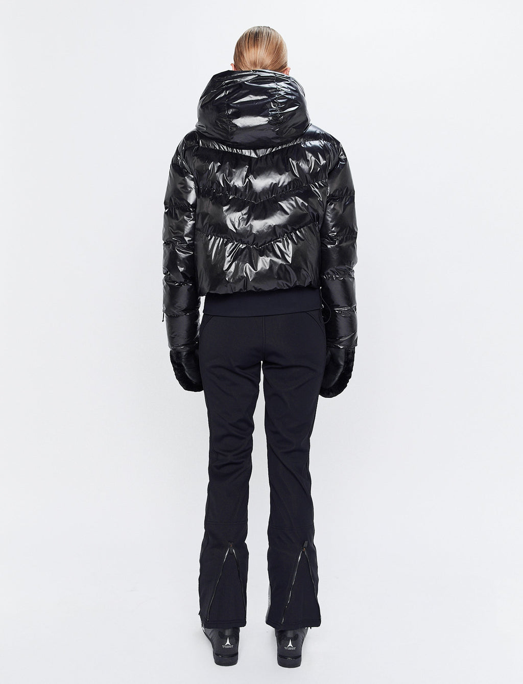 Noelle W Ski Puffer - Black