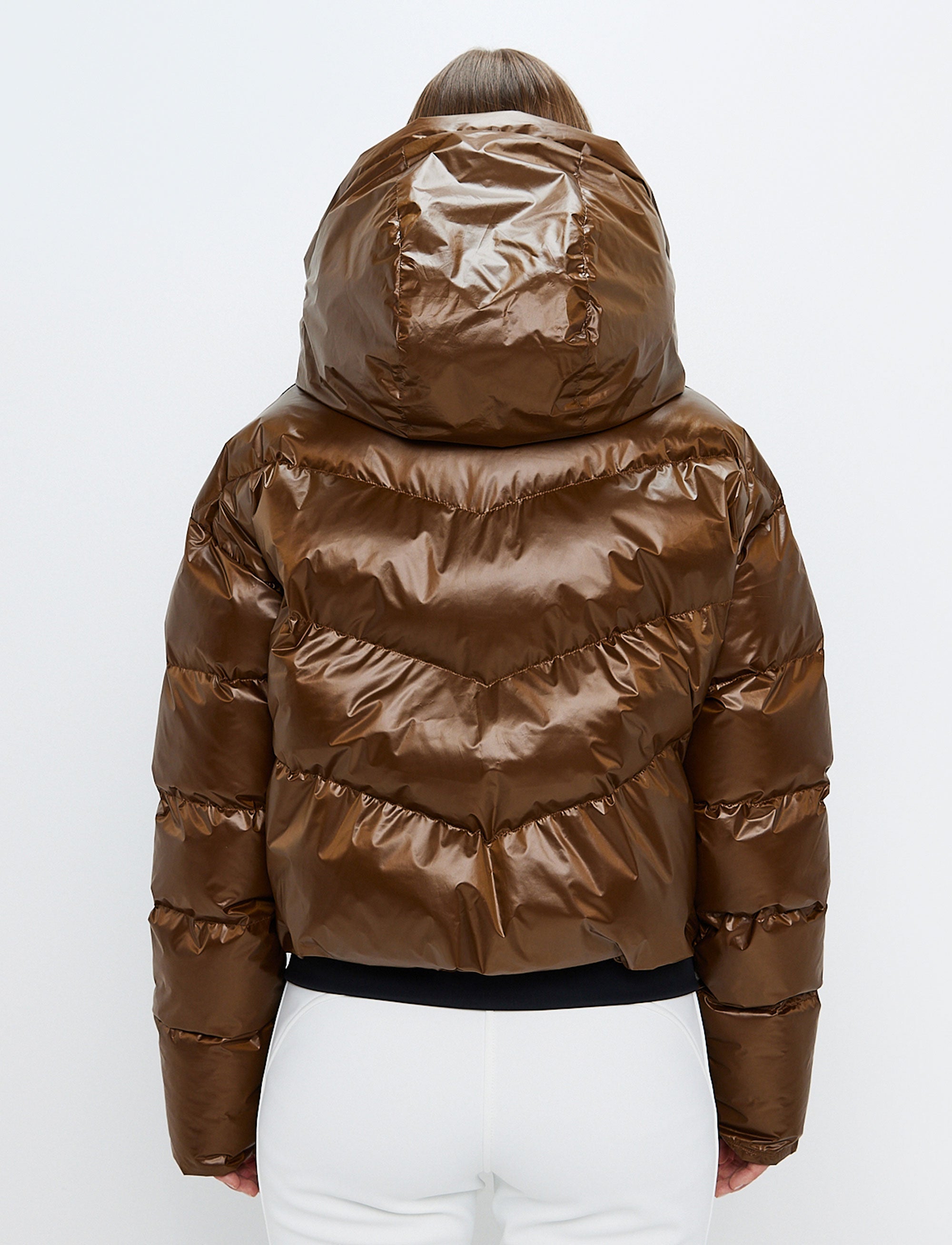 Noelle W Ski Puffer - Cashmere Brown