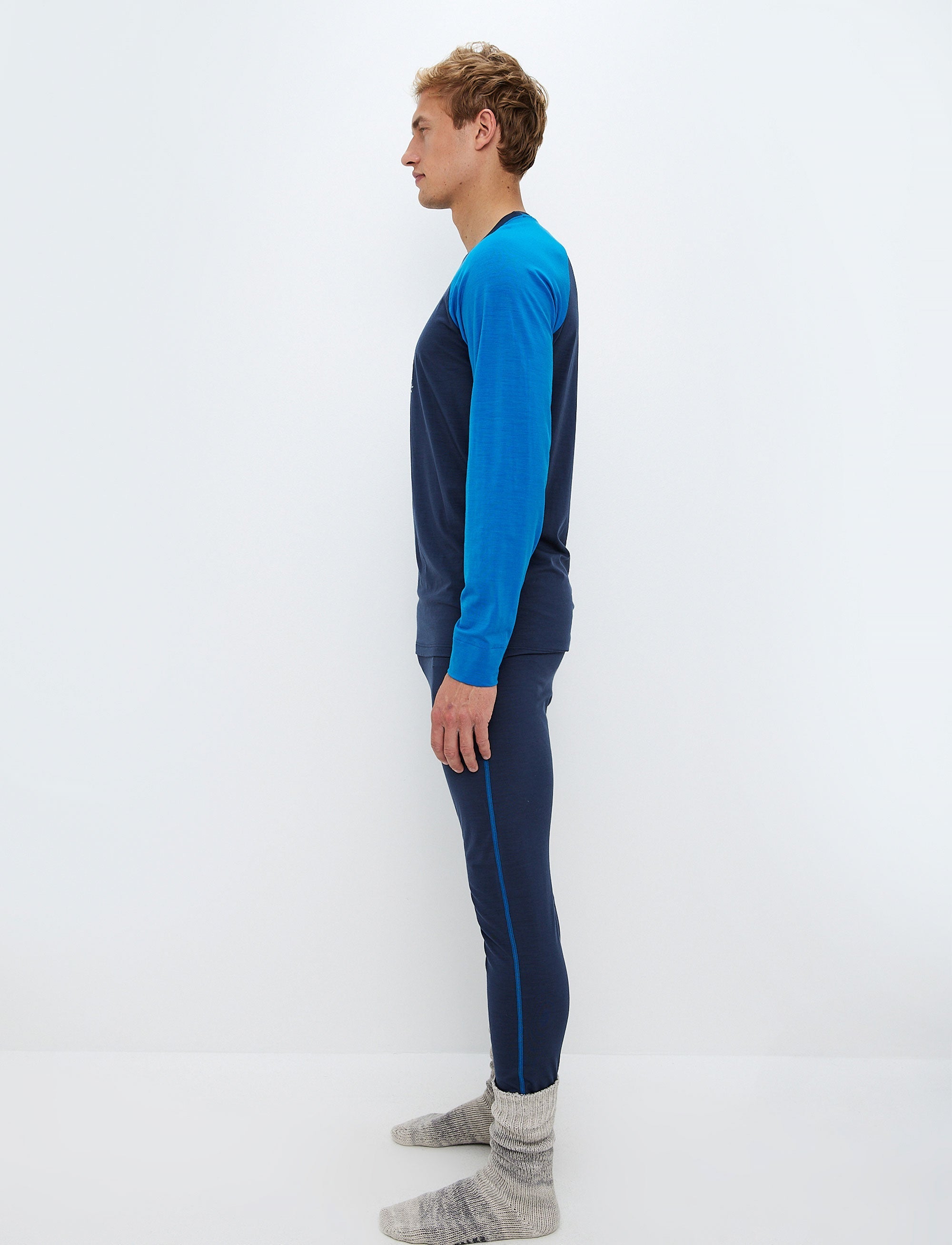 Polar Wool Sweat - Navy