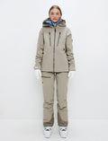 Chloe W Shell Pants - Lt Fallen Rock