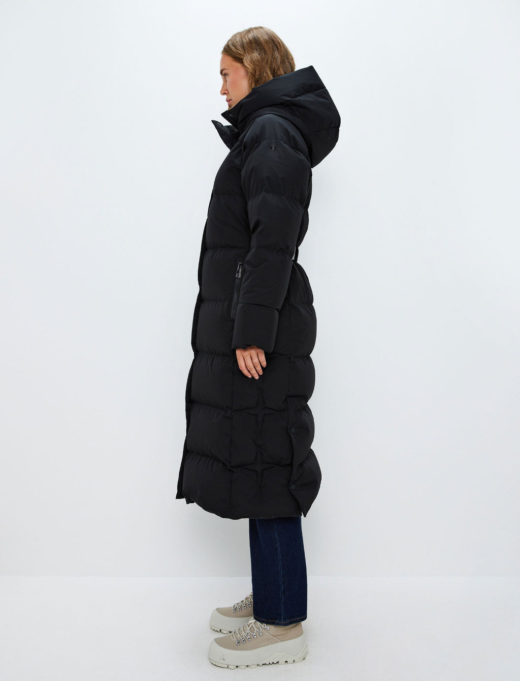 Ruth Down Coat - Black
