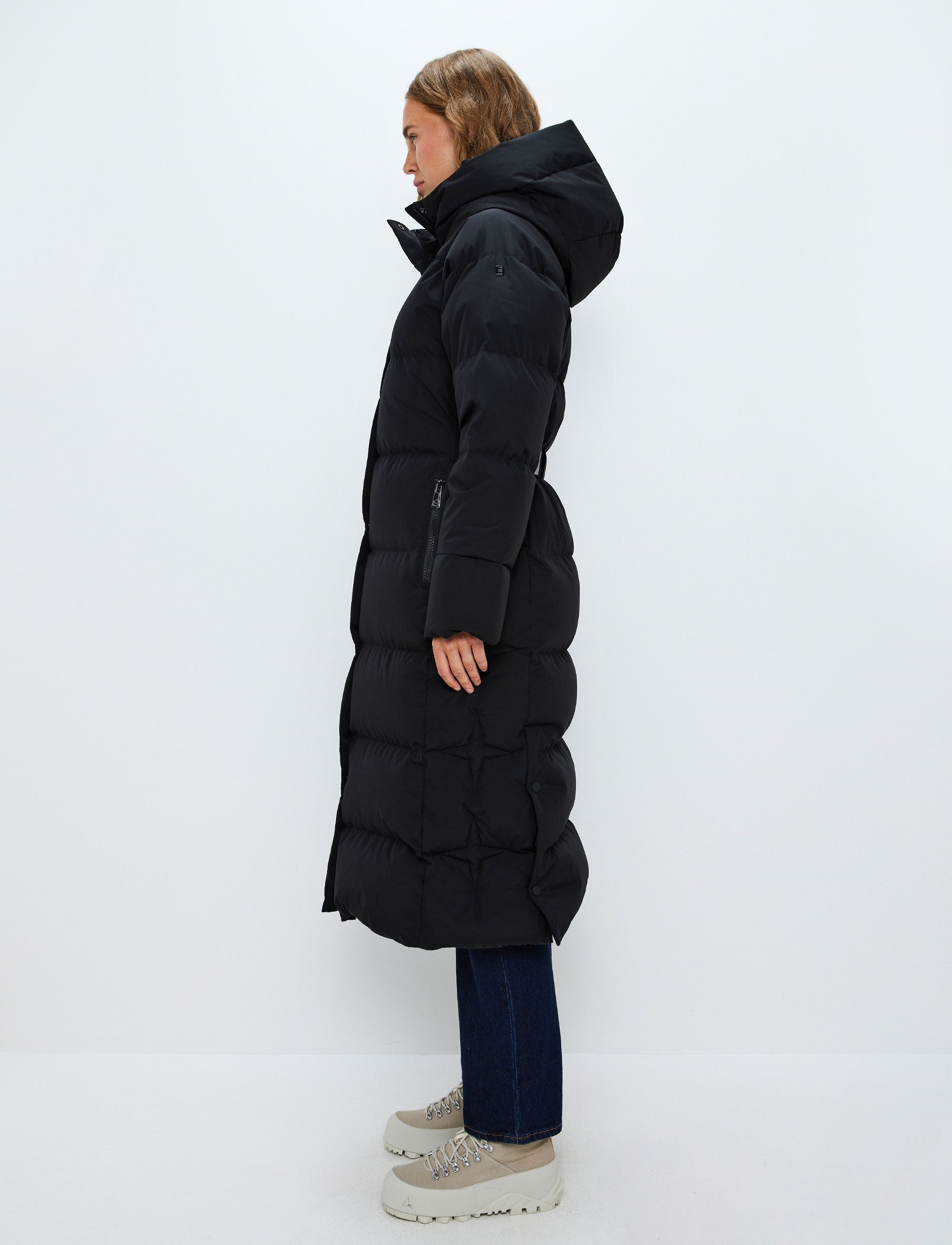 Ruth Down Coat - Black