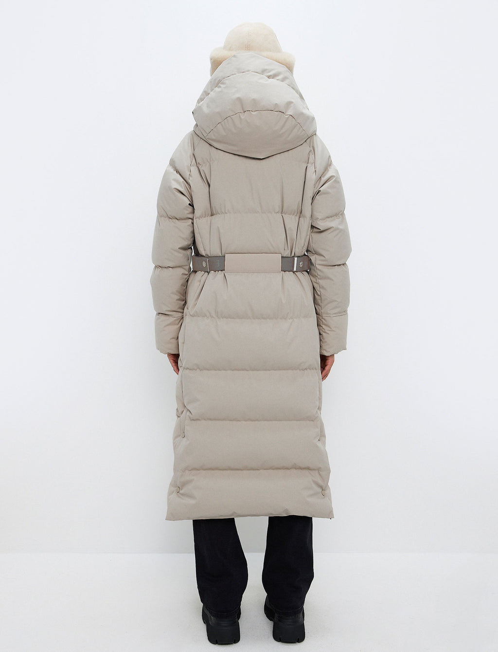Ruth Down Coat - Lt Beige