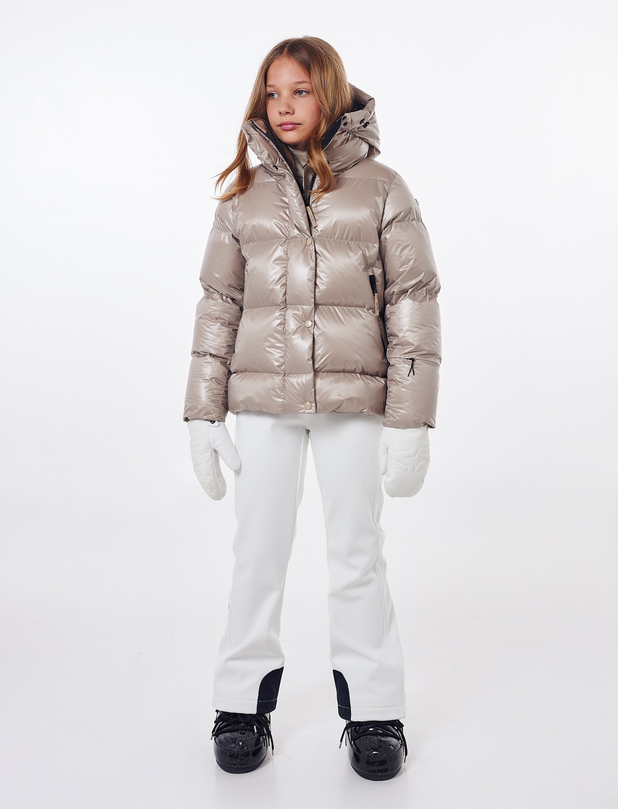 Saga Y Ski Jacket - Lt Beige