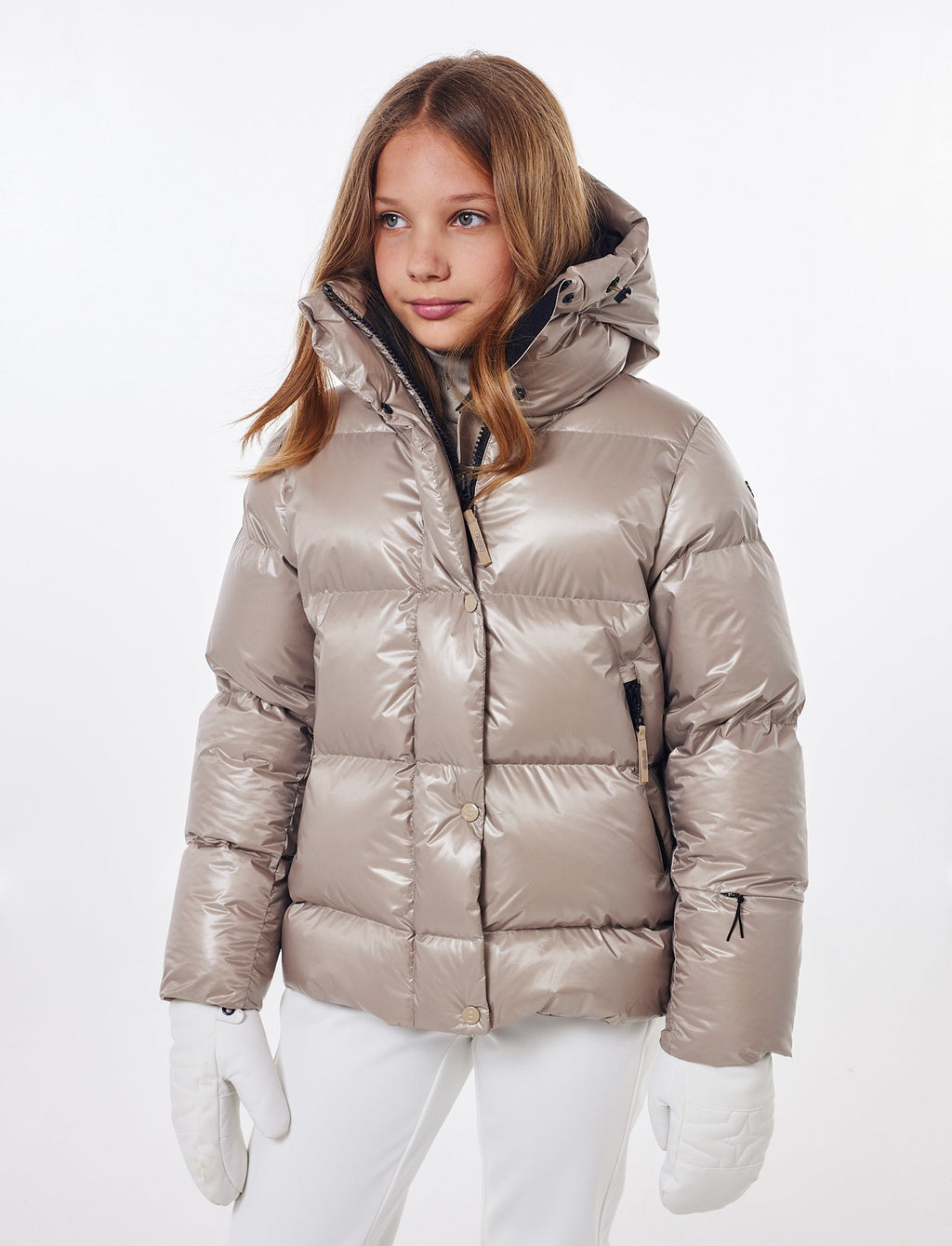 Saga Y Ski Jacket - Lt Beige