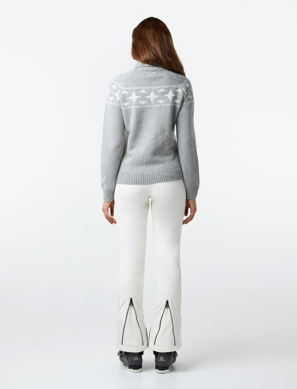 Sage Wollen Coltrui | Grey melange