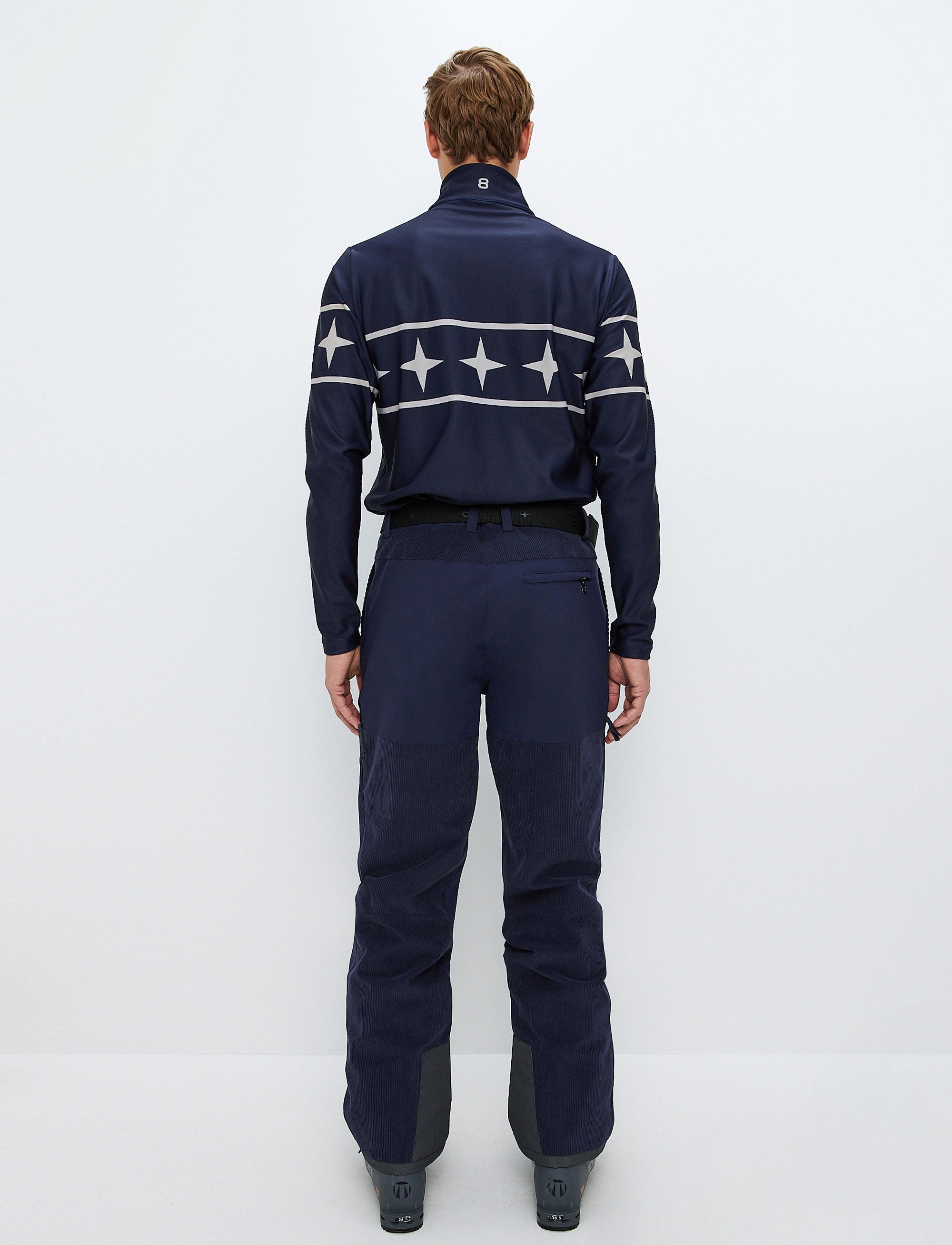 Tim Cord Ski Pants - Navy