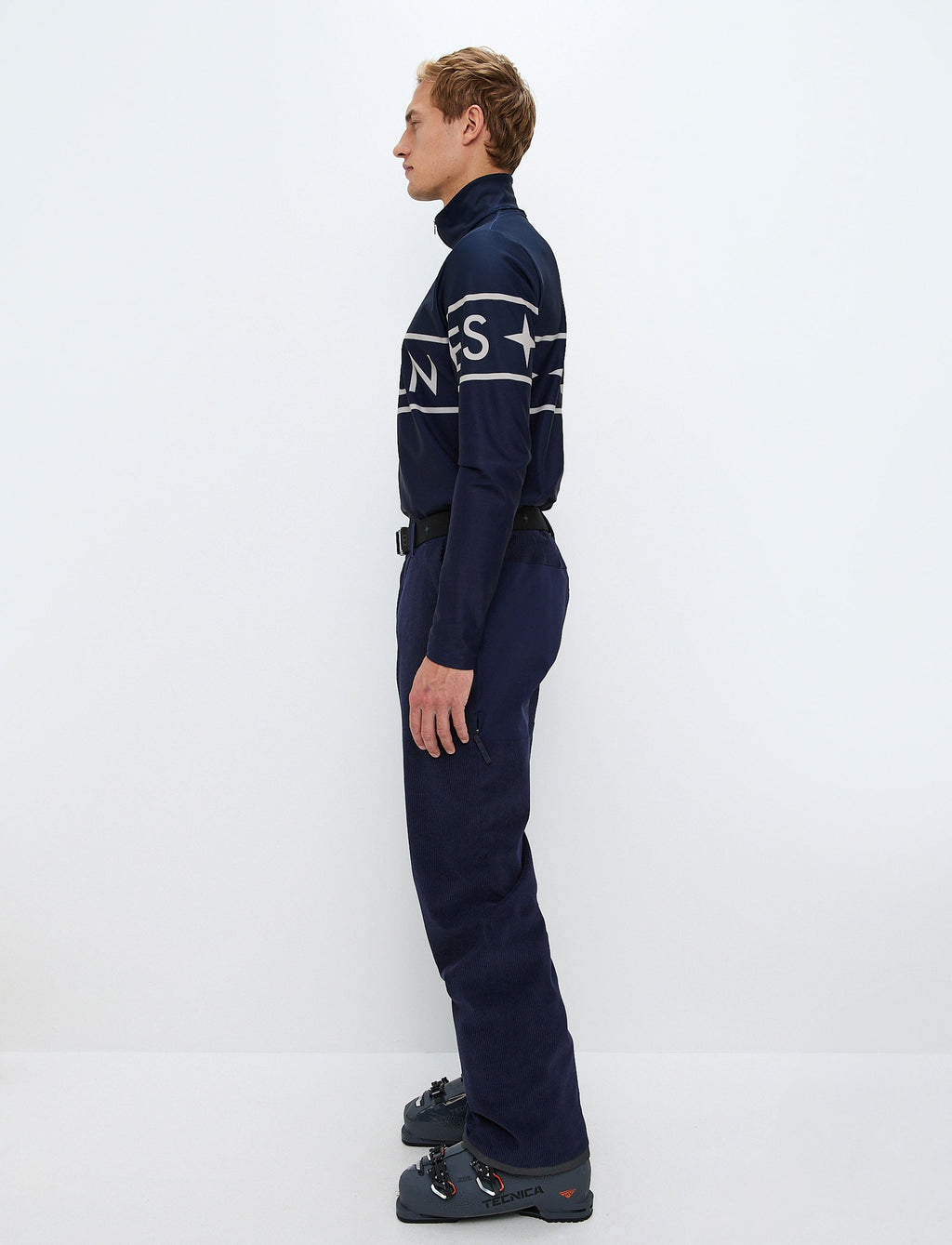 Tim Cord Ski Pants - Navy