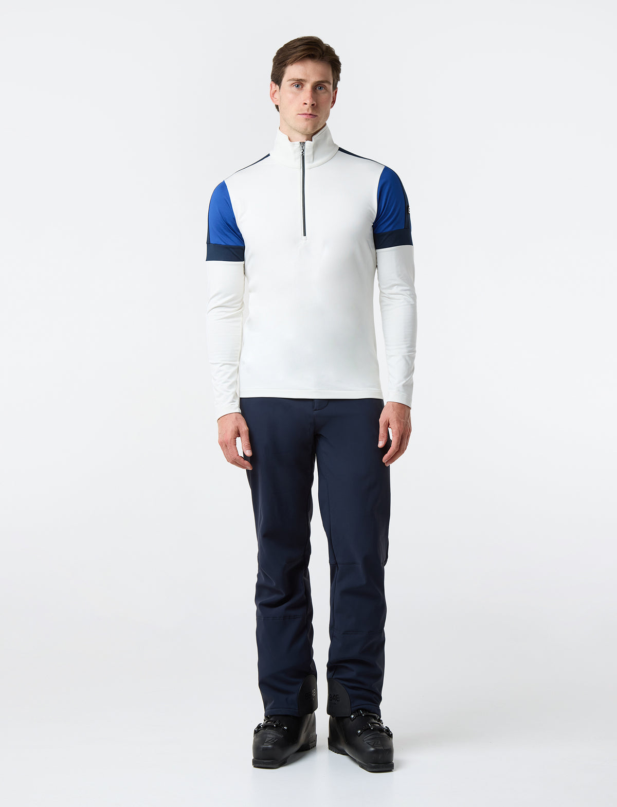 Tord 1/2 Zip Pully | Blanc