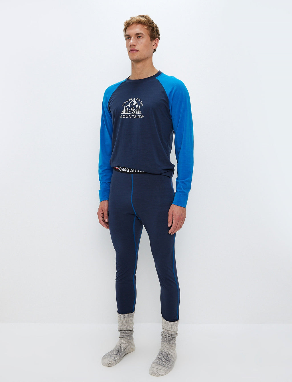 Tory Wool Pant - Navy