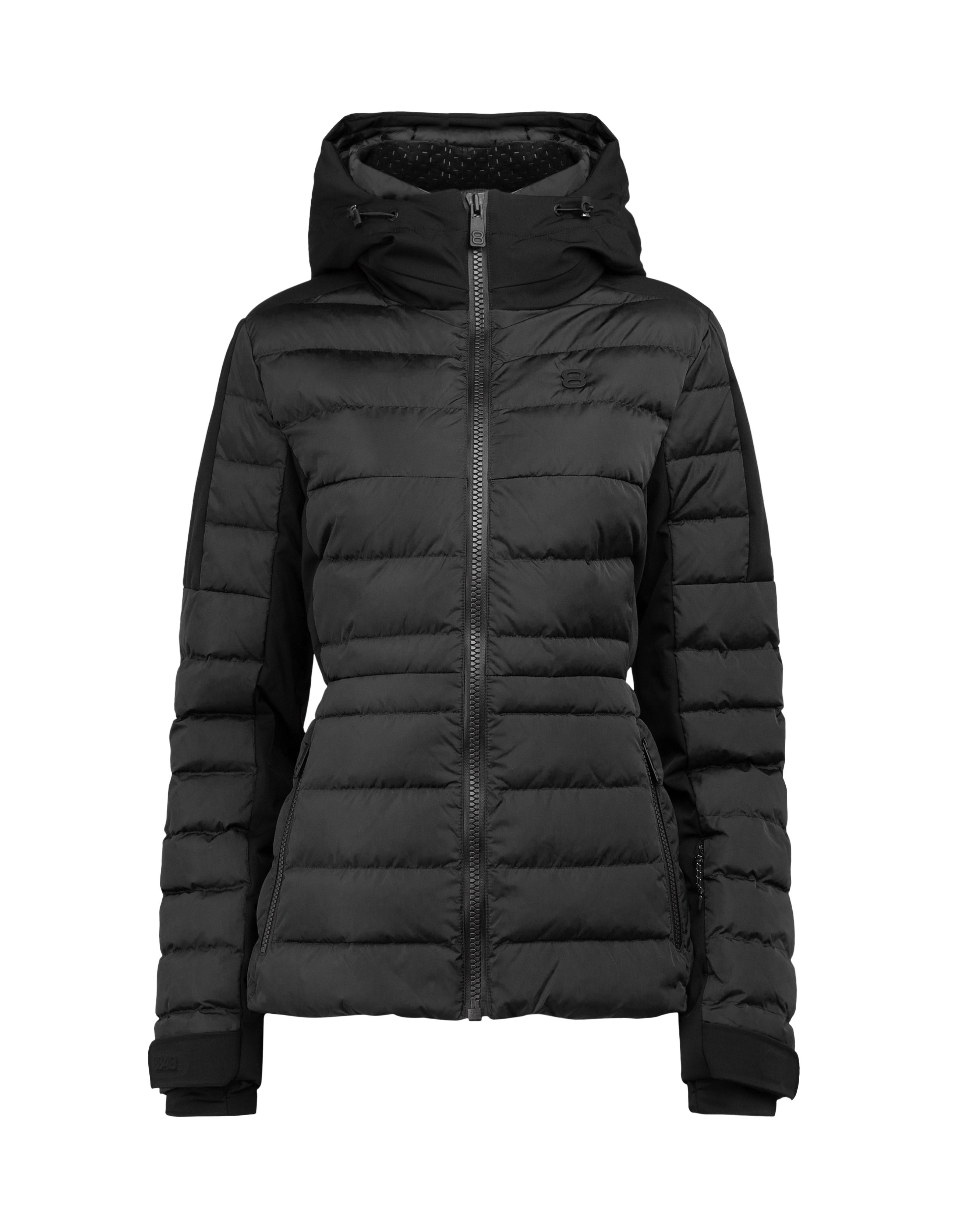Anoesjka W Jacket Black - Black ski jacket women