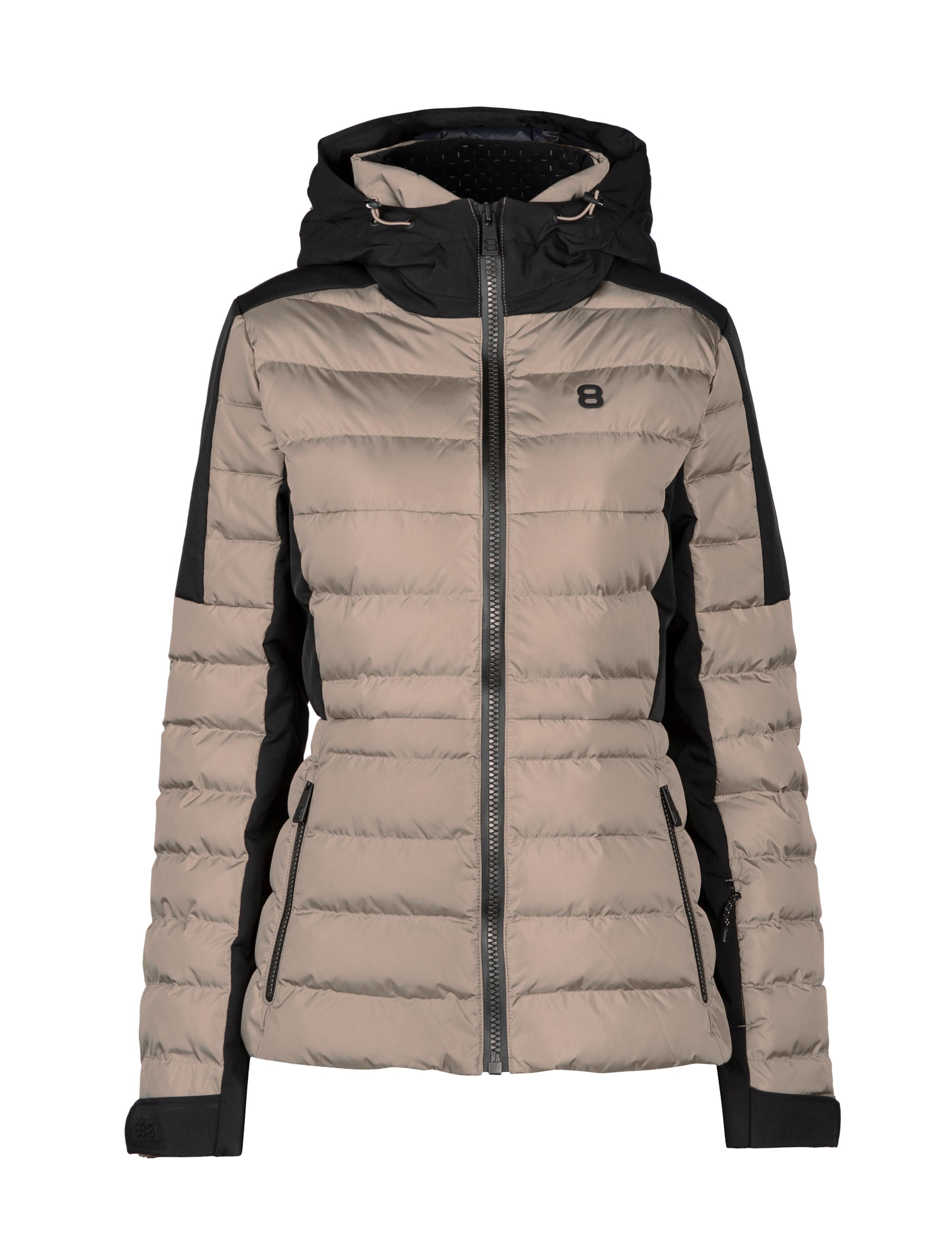 Anoesjka W Jacket Fallen rock - Beige ski jacket women