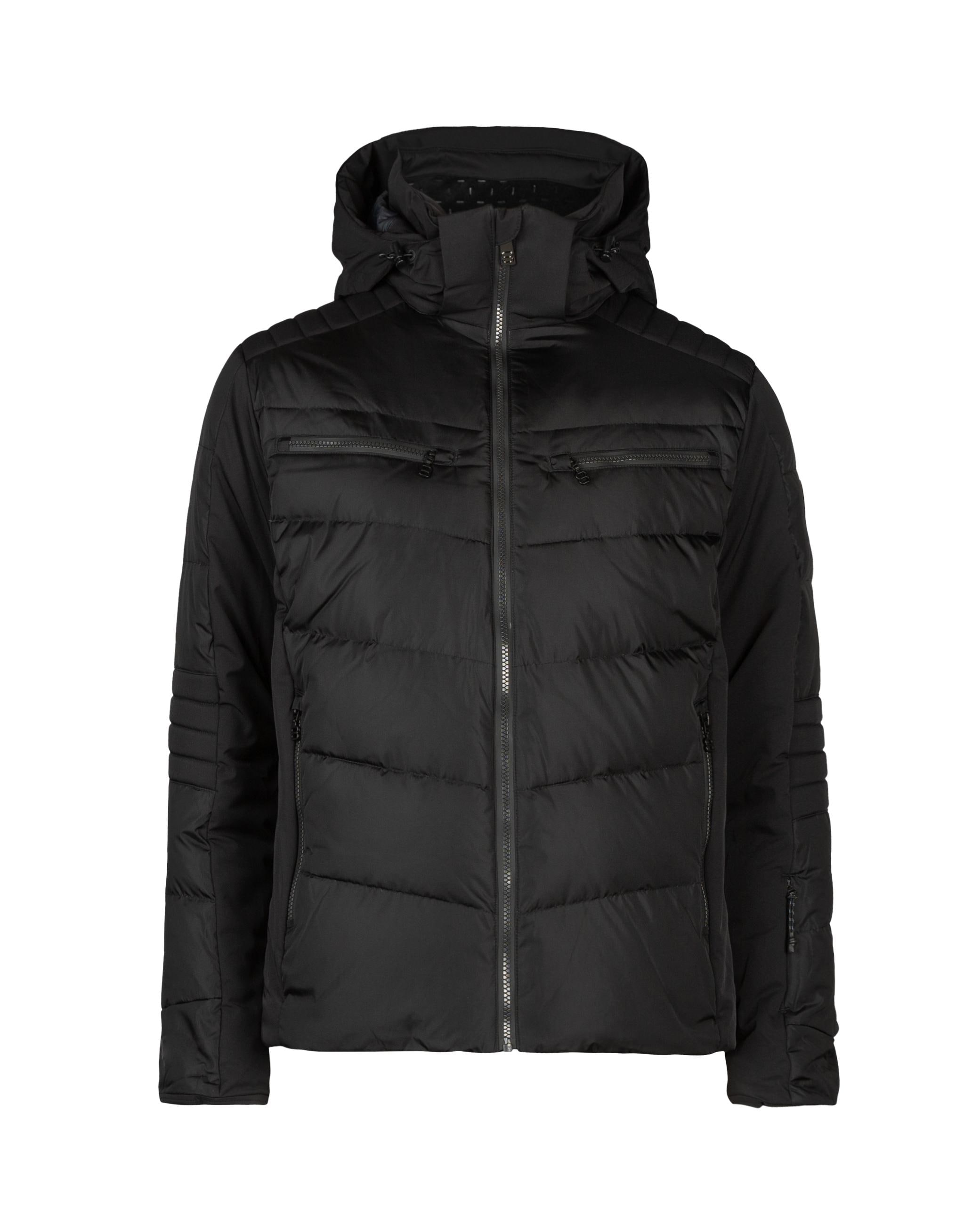Halstone Jacket Black - Schwarze Ski Jacke Herren