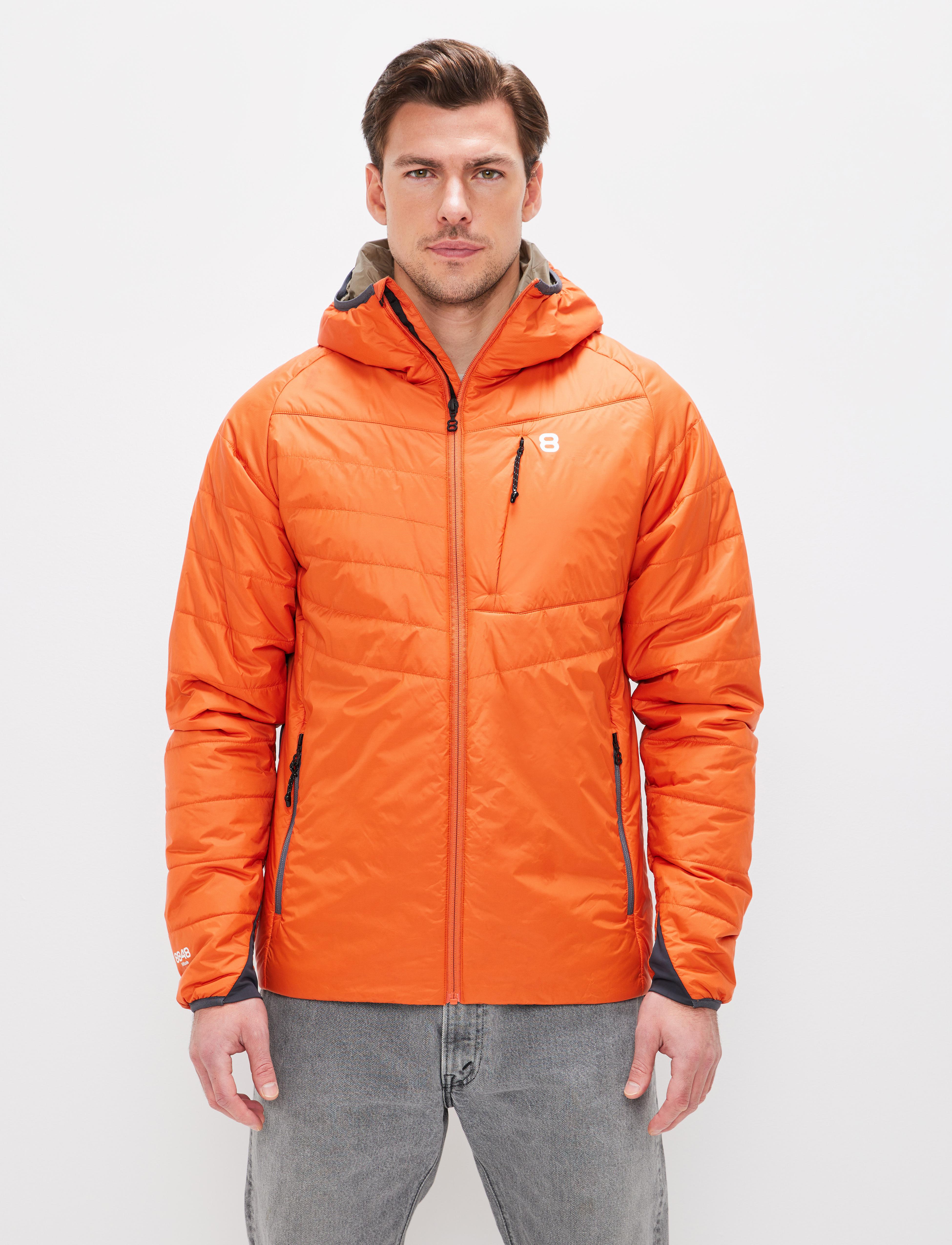 Vannoy Primaloft jacket Orange rust - Orange lättviktsjacka herr