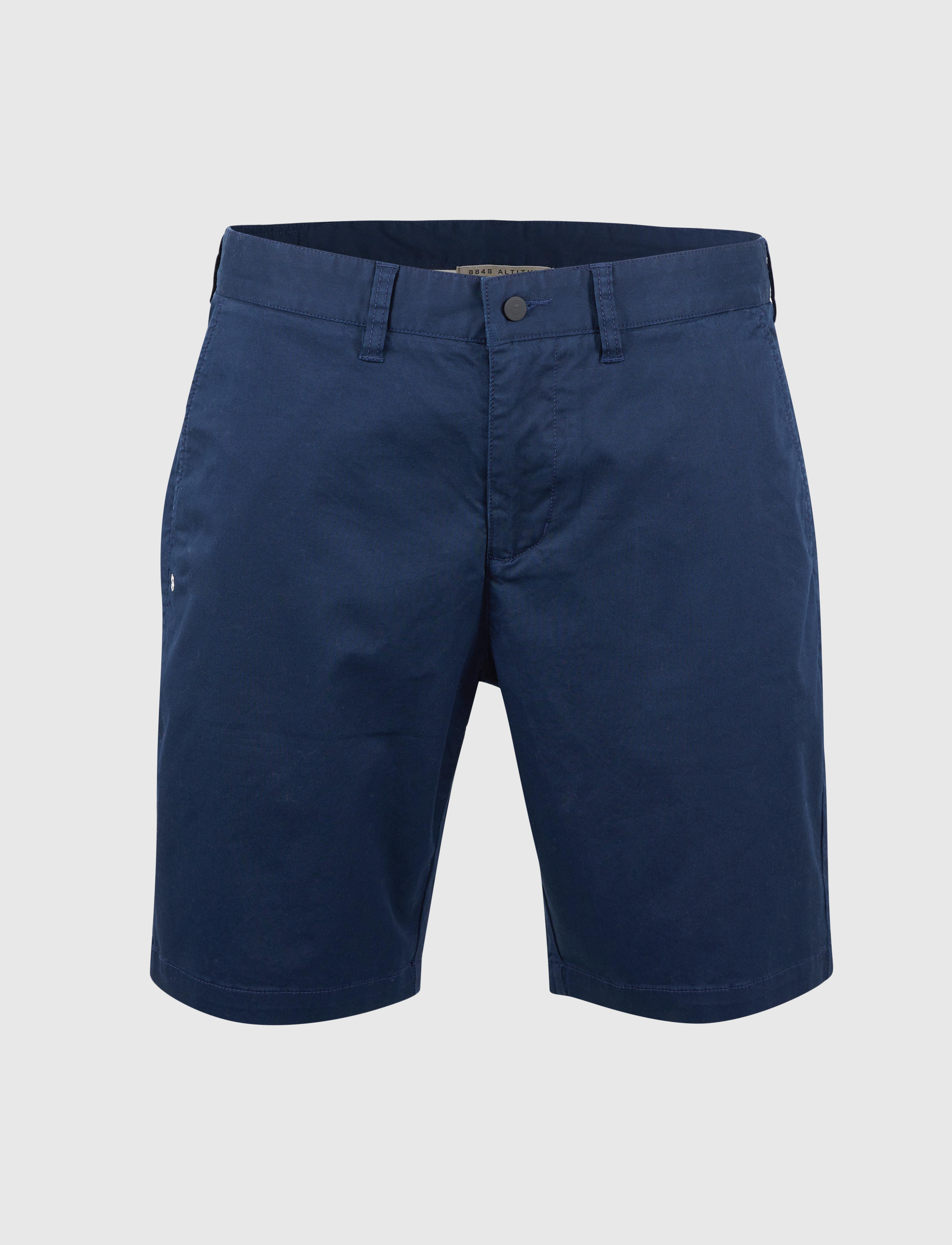 Lugano 2.0 Shorts Navy - Navy blue shorts men