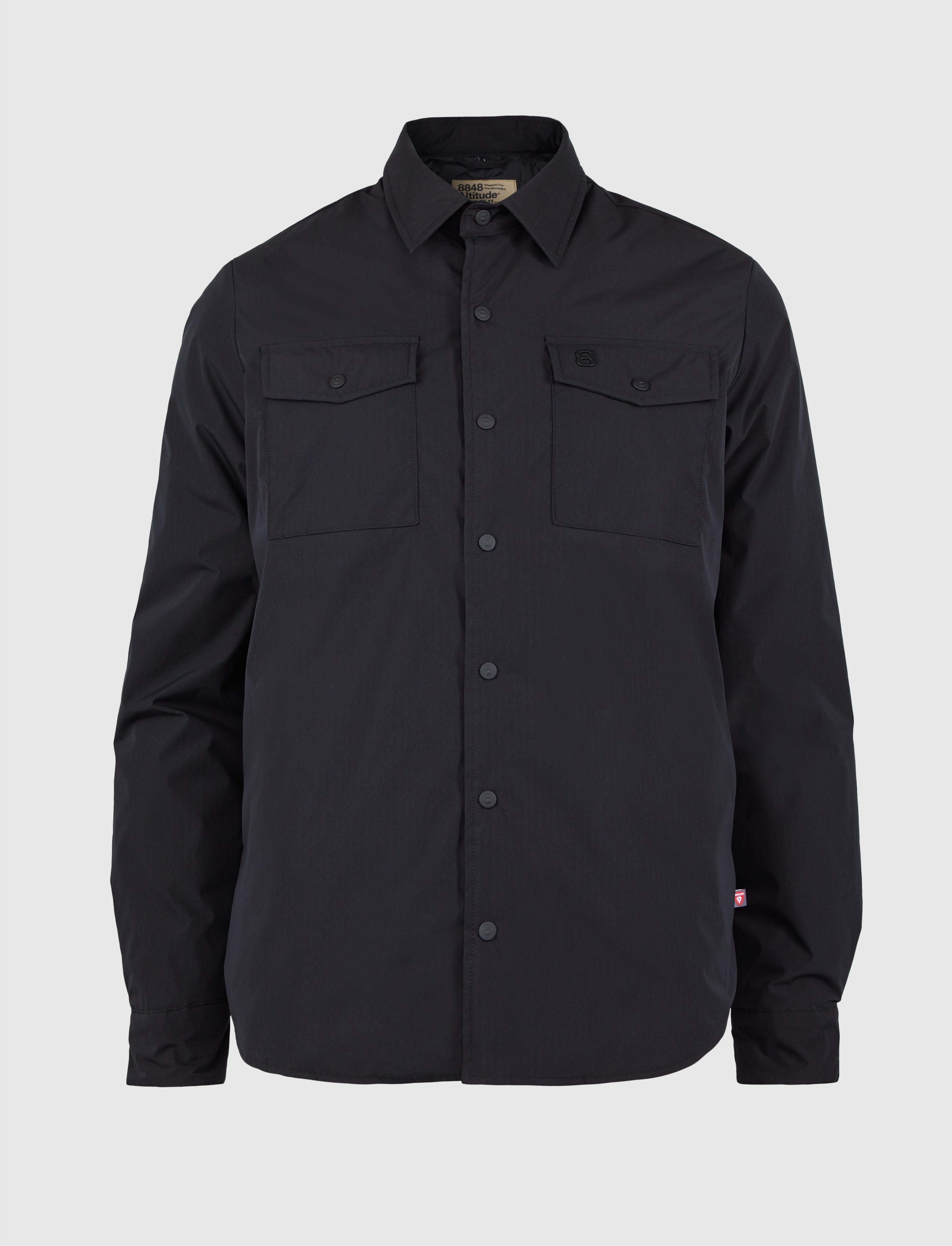 Silverton Primaloft Overshirt Black - Black Overshirt jacket men
