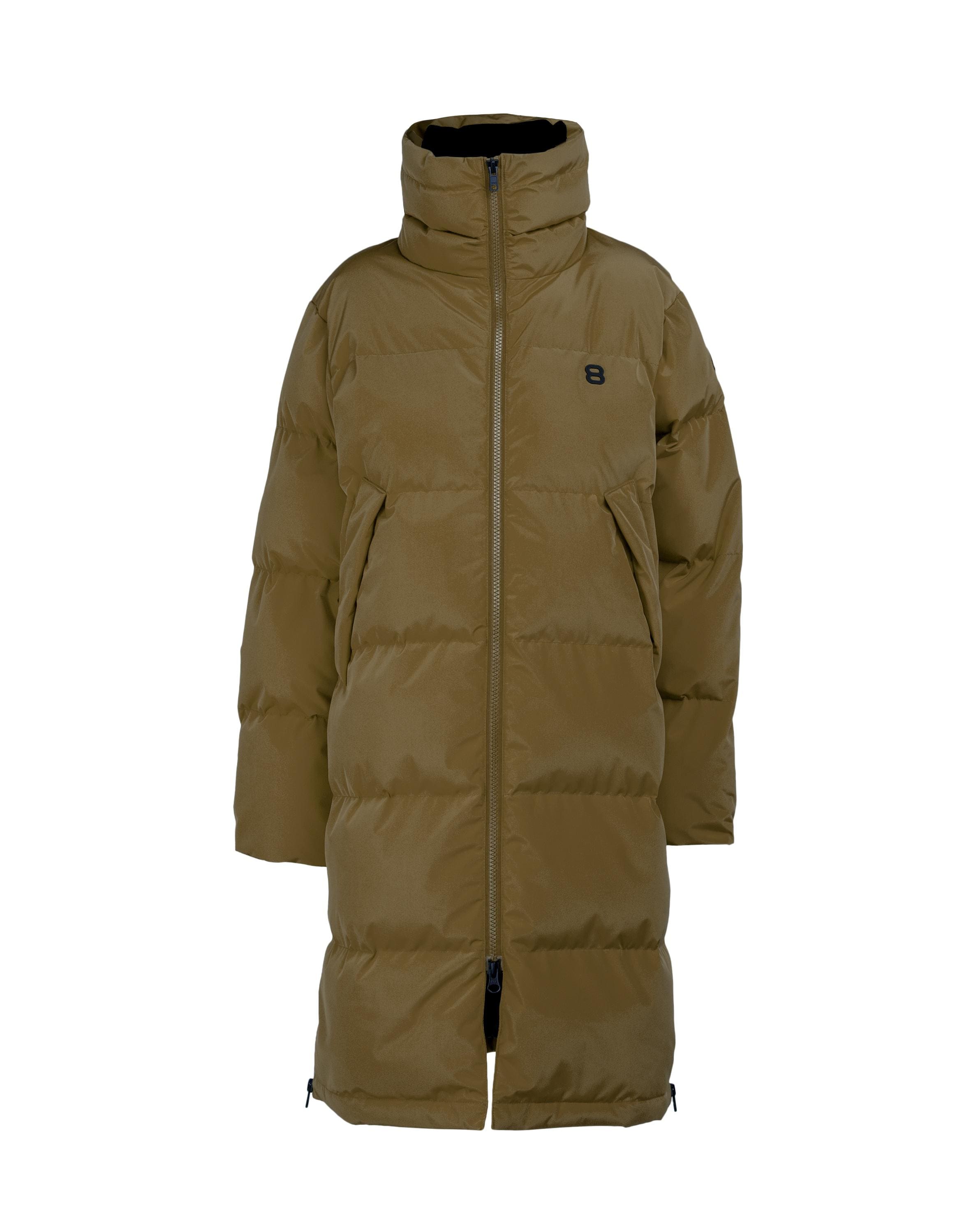 Lunell JR Coat Beech - Brown winter jacket kids