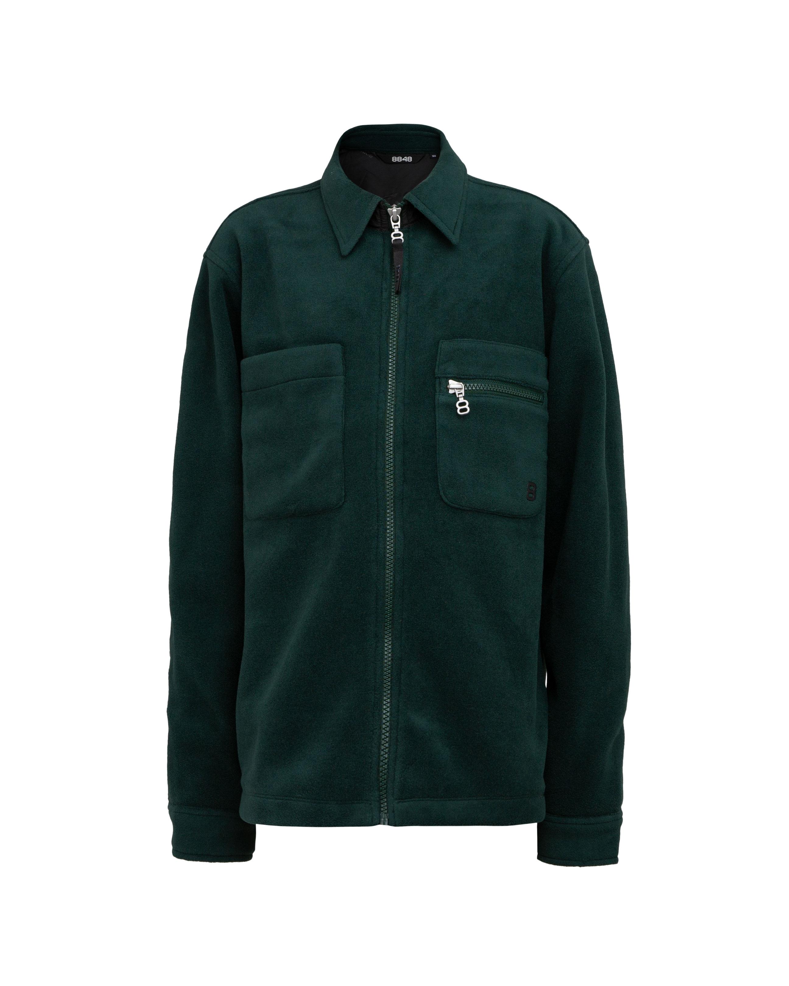 Heim JR Fleece Jacket Emerald Green - Green fleece kids